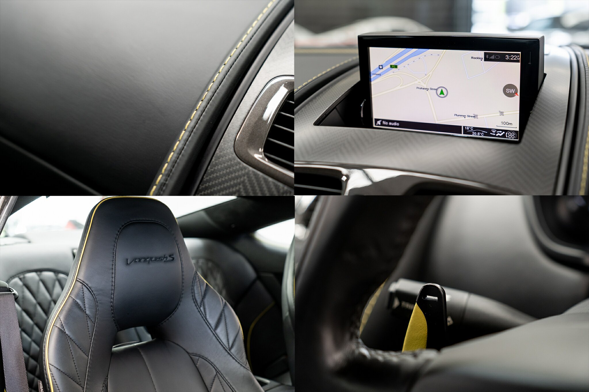 2017 ASTON MARTIN VANQUISH MY18 S 8 SP AUTOMATIC 2D SEDAN