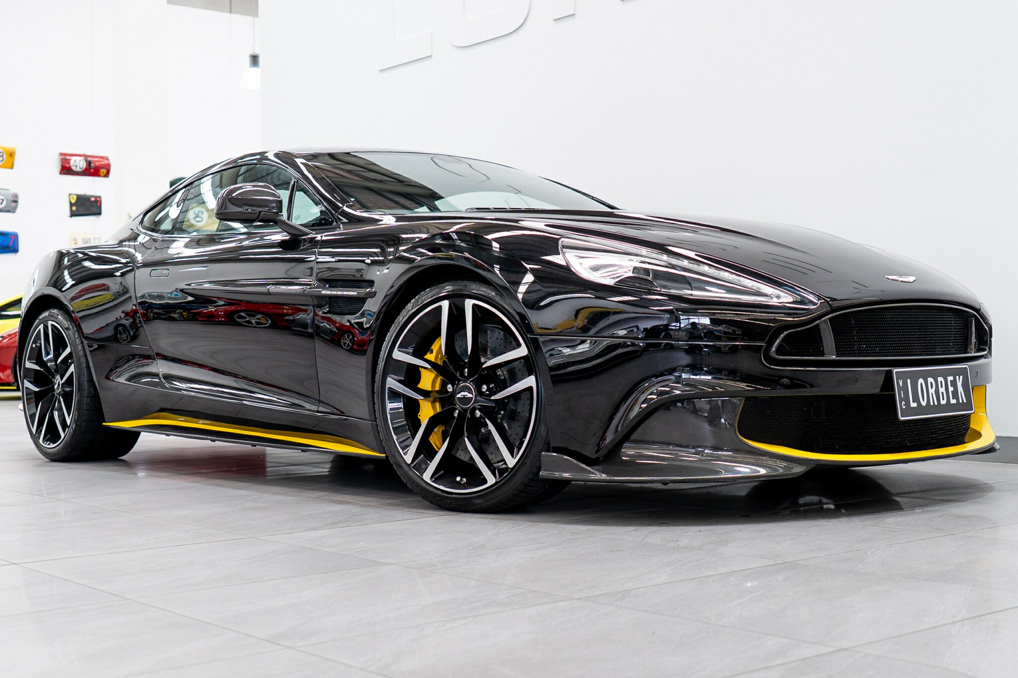2017 ASTON MARTIN VANQUISH MY18 S 8 SP AUTOMATIC 2D SEDAN