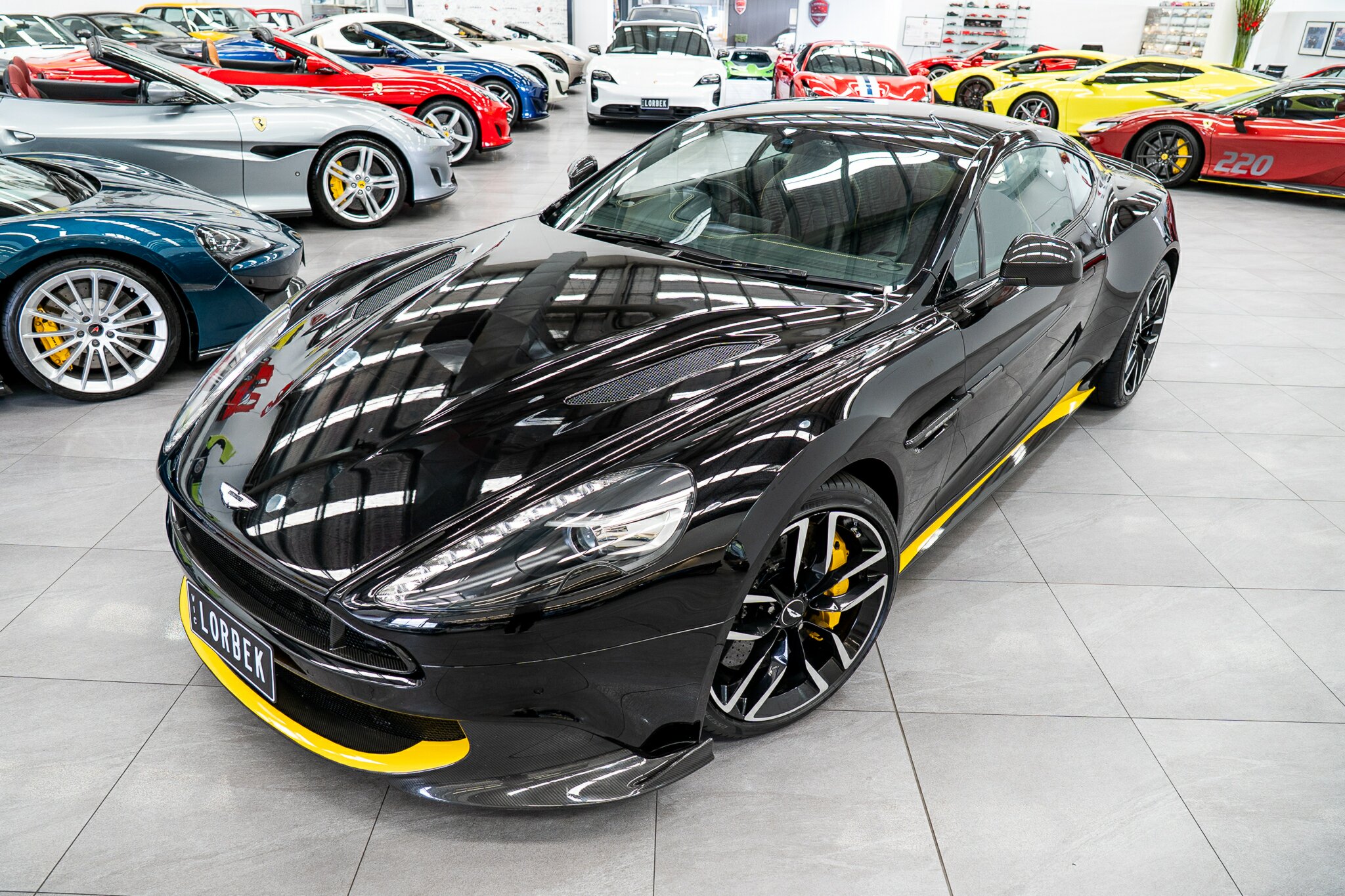 2017 ASTON MARTIN VANQUISH MY18 S 8 SP AUTOMATIC 2D SEDAN