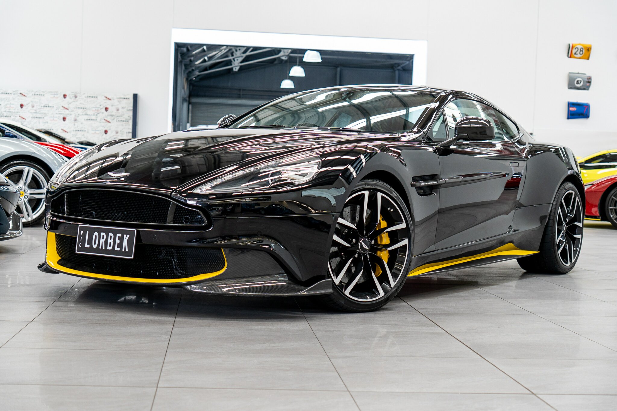 2017 ASTON MARTIN VANQUISH MY18 S 8 SP AUTOMATIC 2D SEDAN
