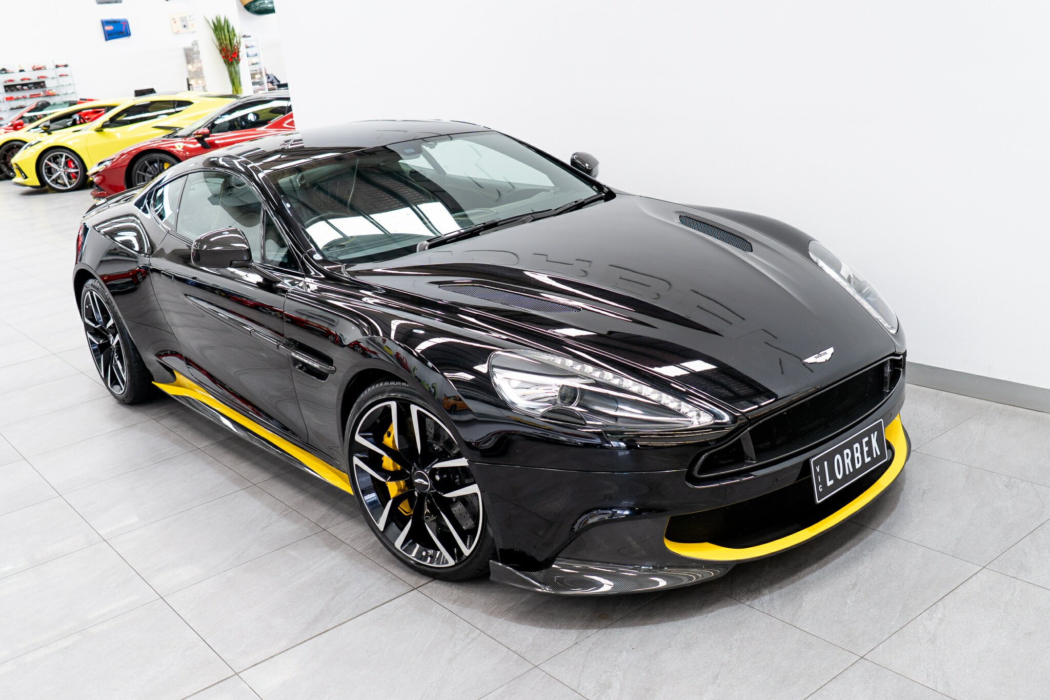 2017 ASTON MARTIN VANQUISH MY18 S 8 SP AUTOMATIC 2D SEDAN