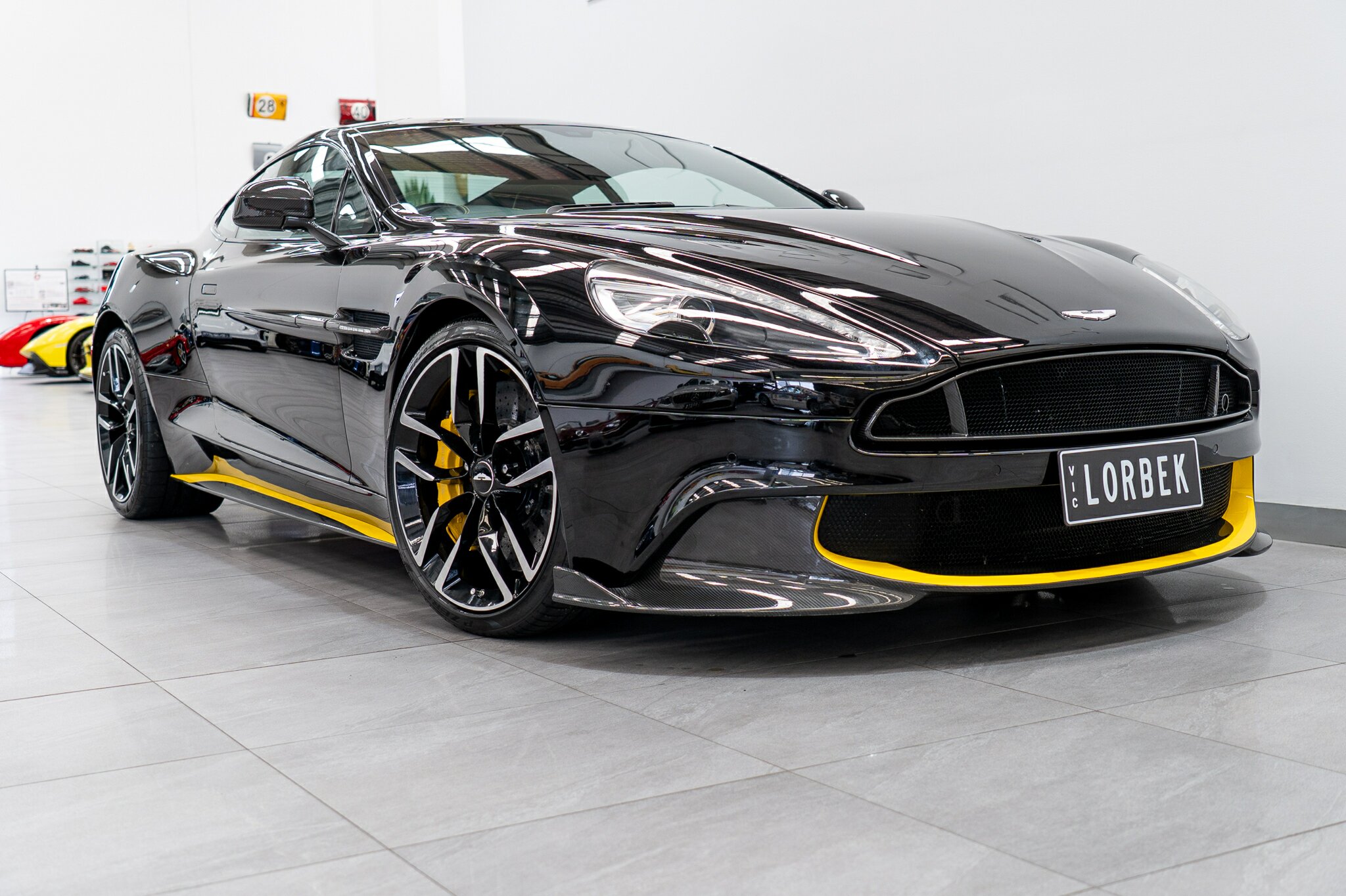 2017 ASTON MARTIN VANQUISH MY18 S 8 SP AUTOMATIC 2D SEDAN
