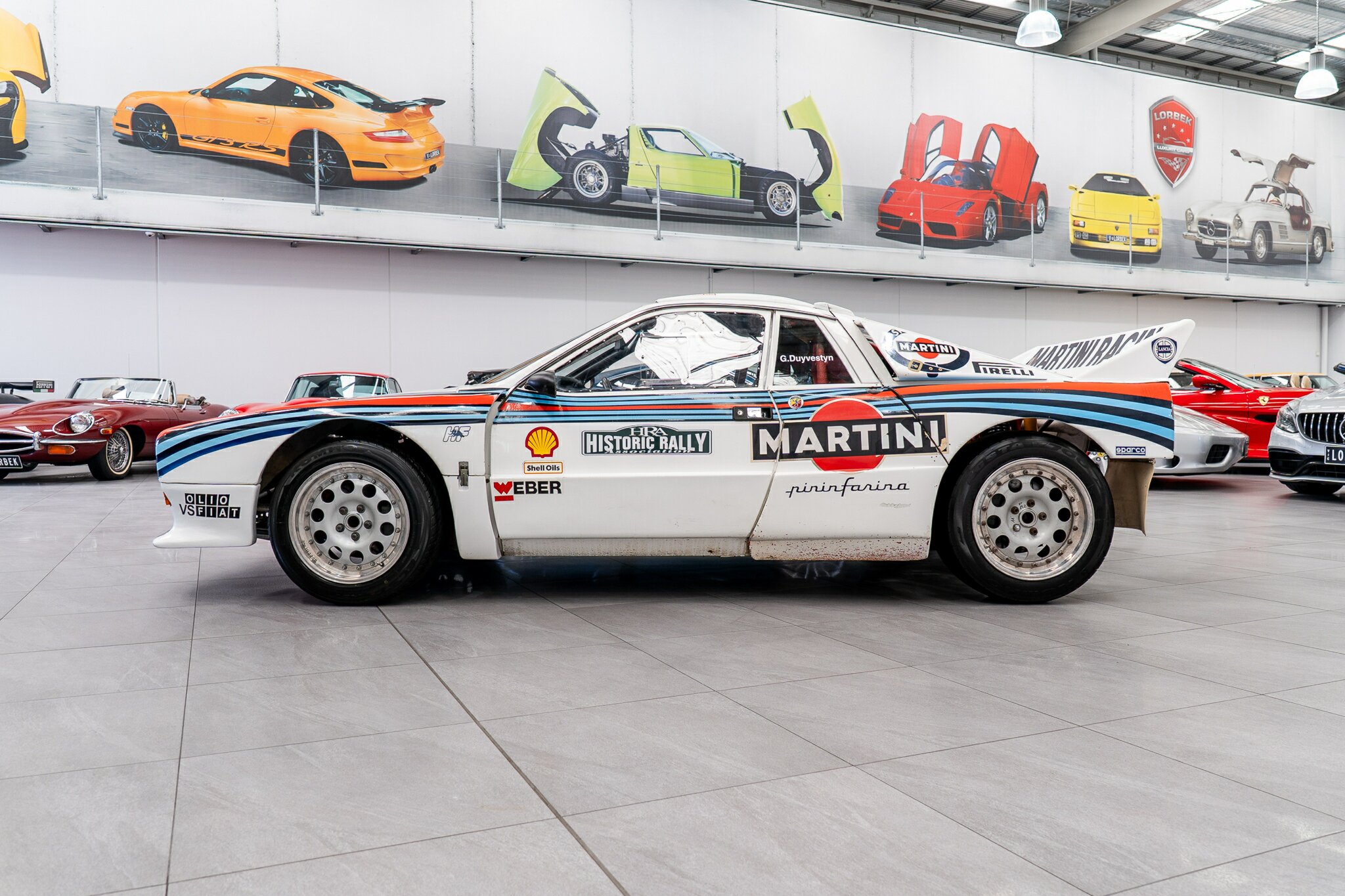 1983 LANCIA 037 STRADALE 5 SP MANUAL 2D COUPE