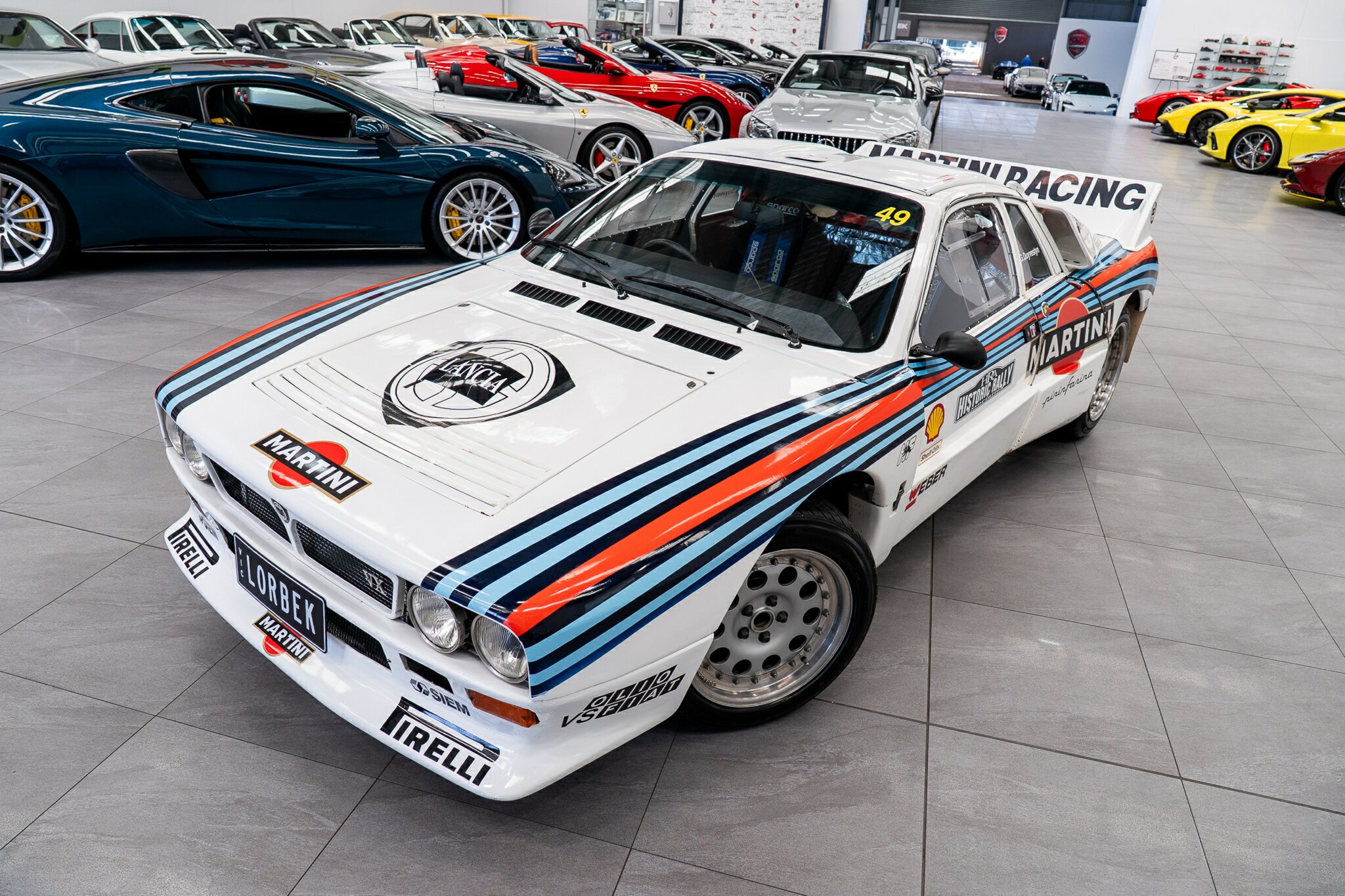 1983 LANCIA 037 STRADALE 5 SP MANUAL 2D COUPE