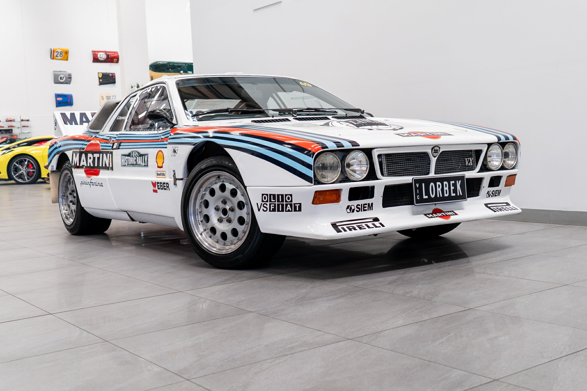 1983 LANCIA 037 STRADALE 5 SP MANUAL 2D COUPE
