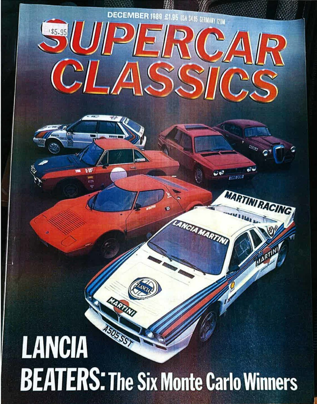 1983 LANCIA 037 STRADALE 5 SP MANUAL 2D COUPE