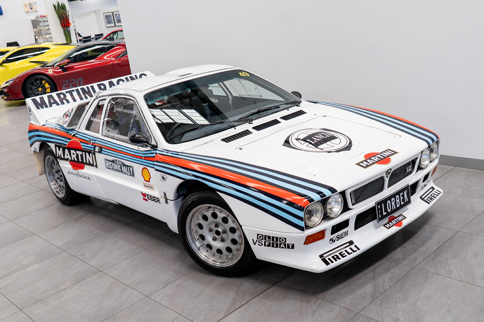 1983 LANCIA 037 STRADALE 5 SP MANUAL 2D COUPE