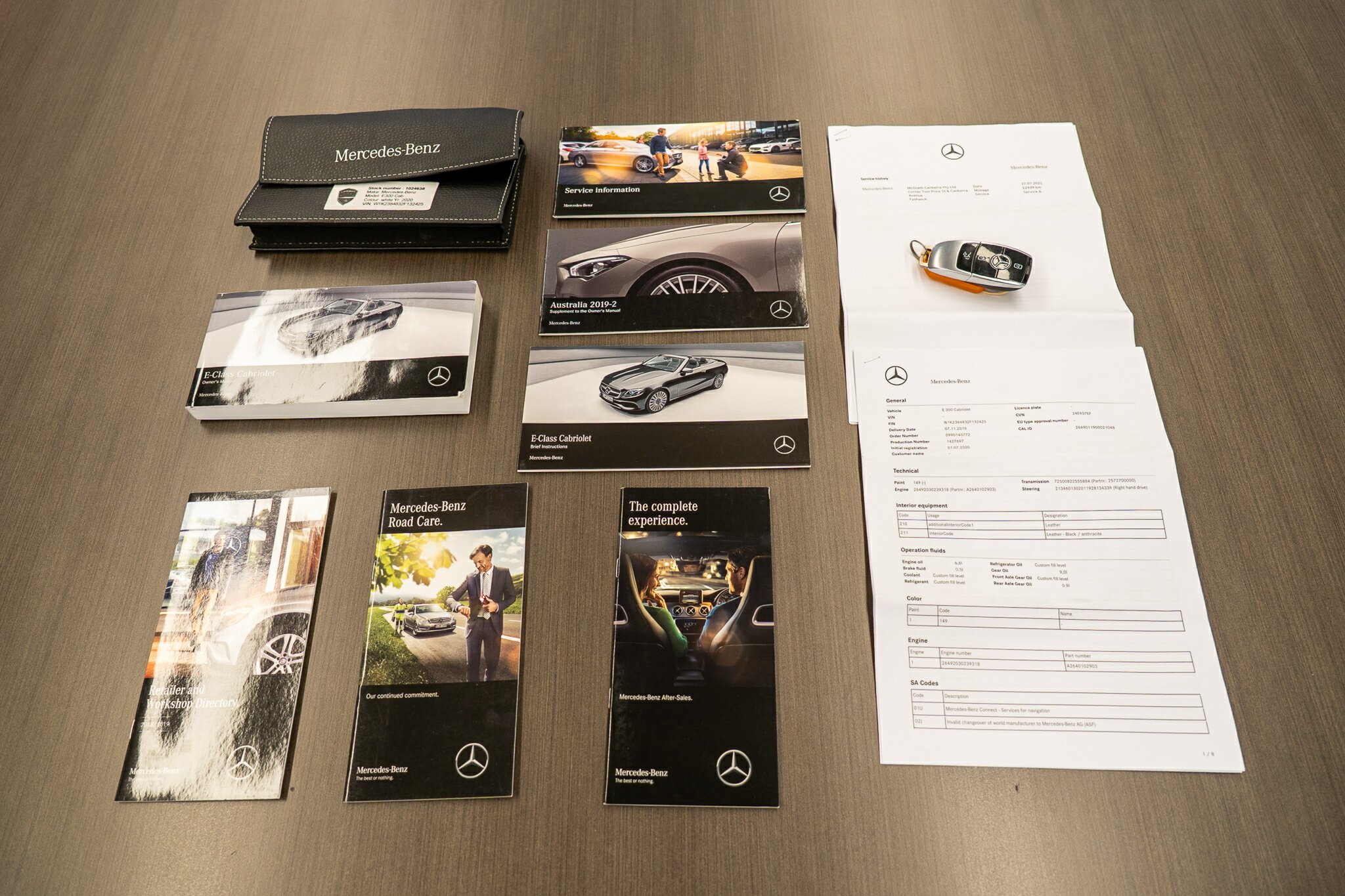 2019 MERCEDES-BENZ E300 A238 MY20 9 SP AUTOMATIC G-TRONIC 2D CABRIOLET