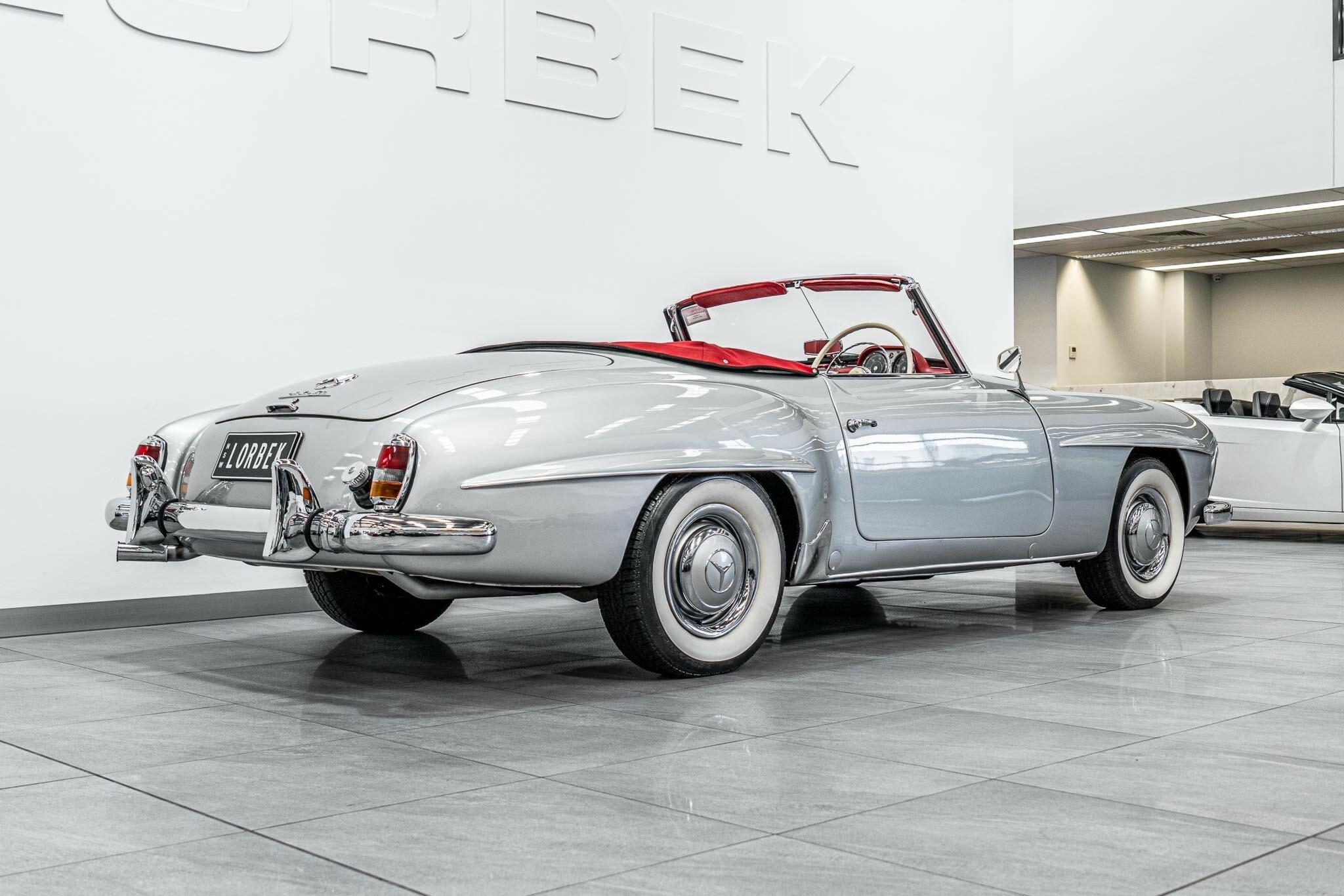 1962 MERCEDES-BENZ 190 121 SL 4 SP MANUAL 2D ROADSTER