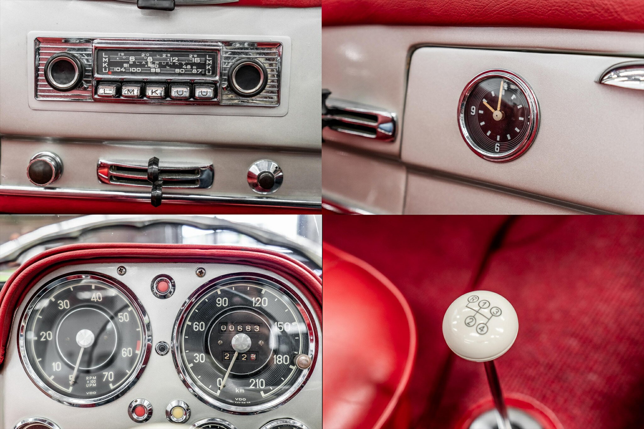 1962 MERCEDES-BENZ 190 121 SL 4 SP MANUAL 2D ROADSTER