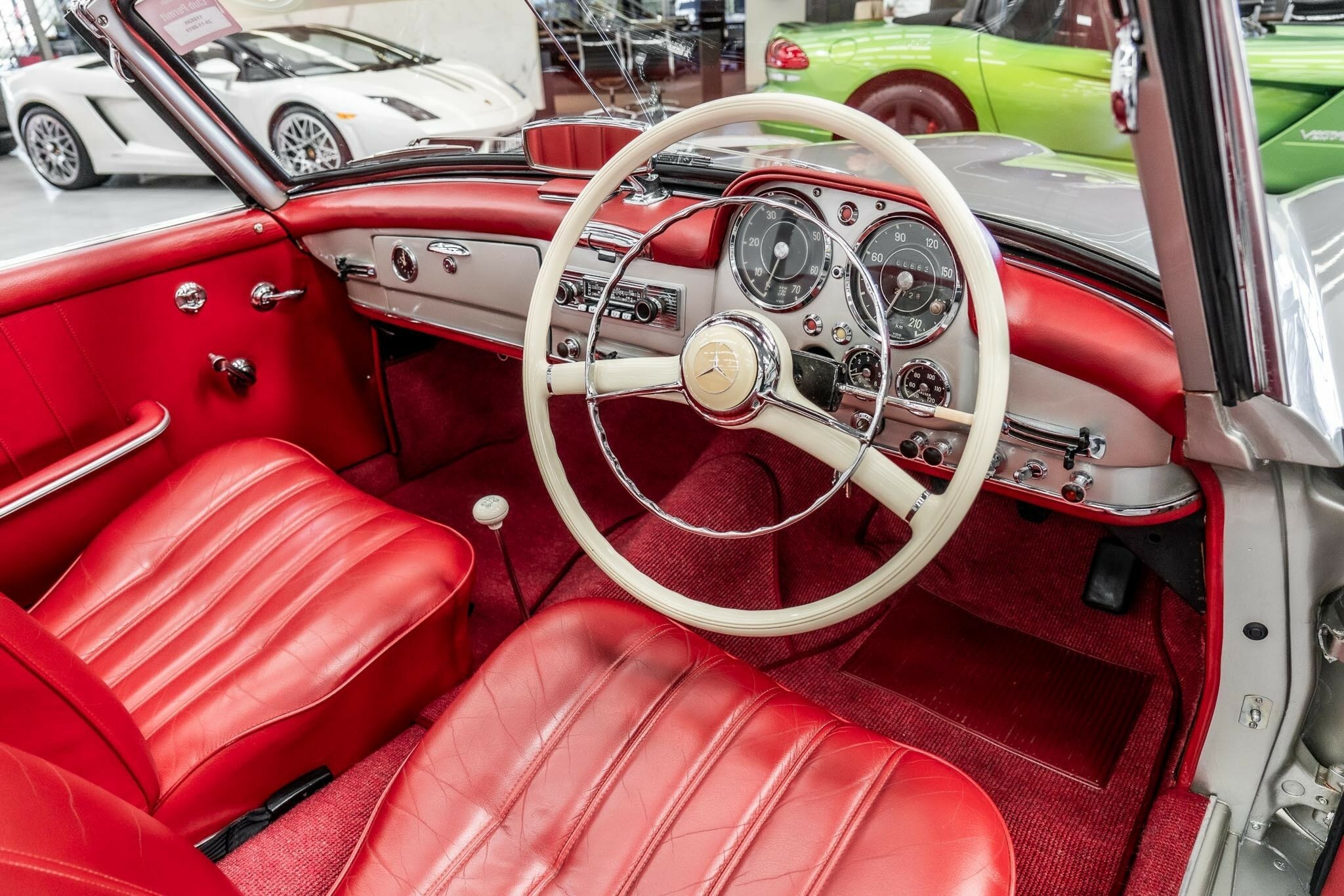 1962 MERCEDES-BENZ 190 121 SL 4 SP MANUAL 2D ROADSTER