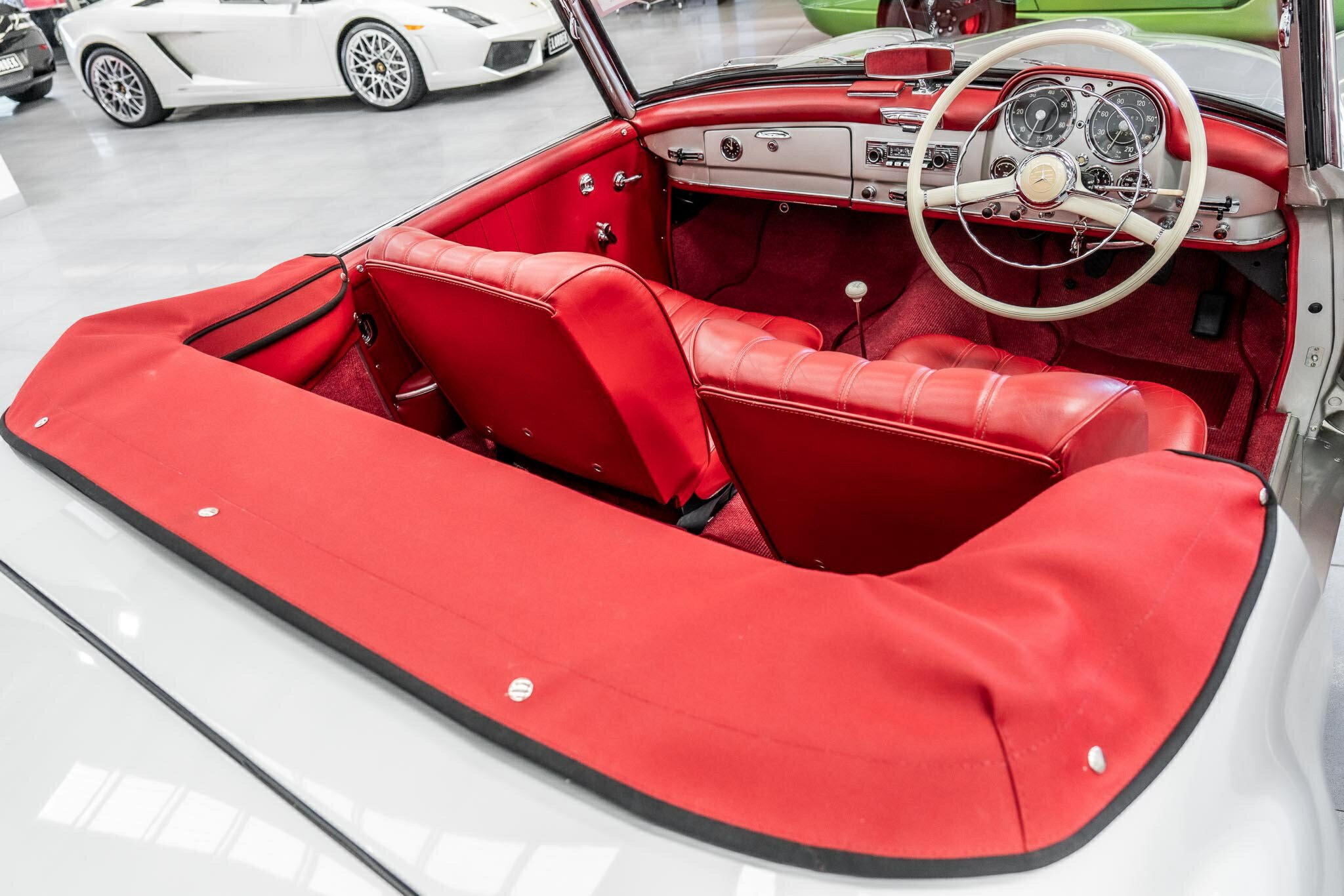 1962 MERCEDES-BENZ 190 121 SL 4 SP MANUAL 2D ROADSTER