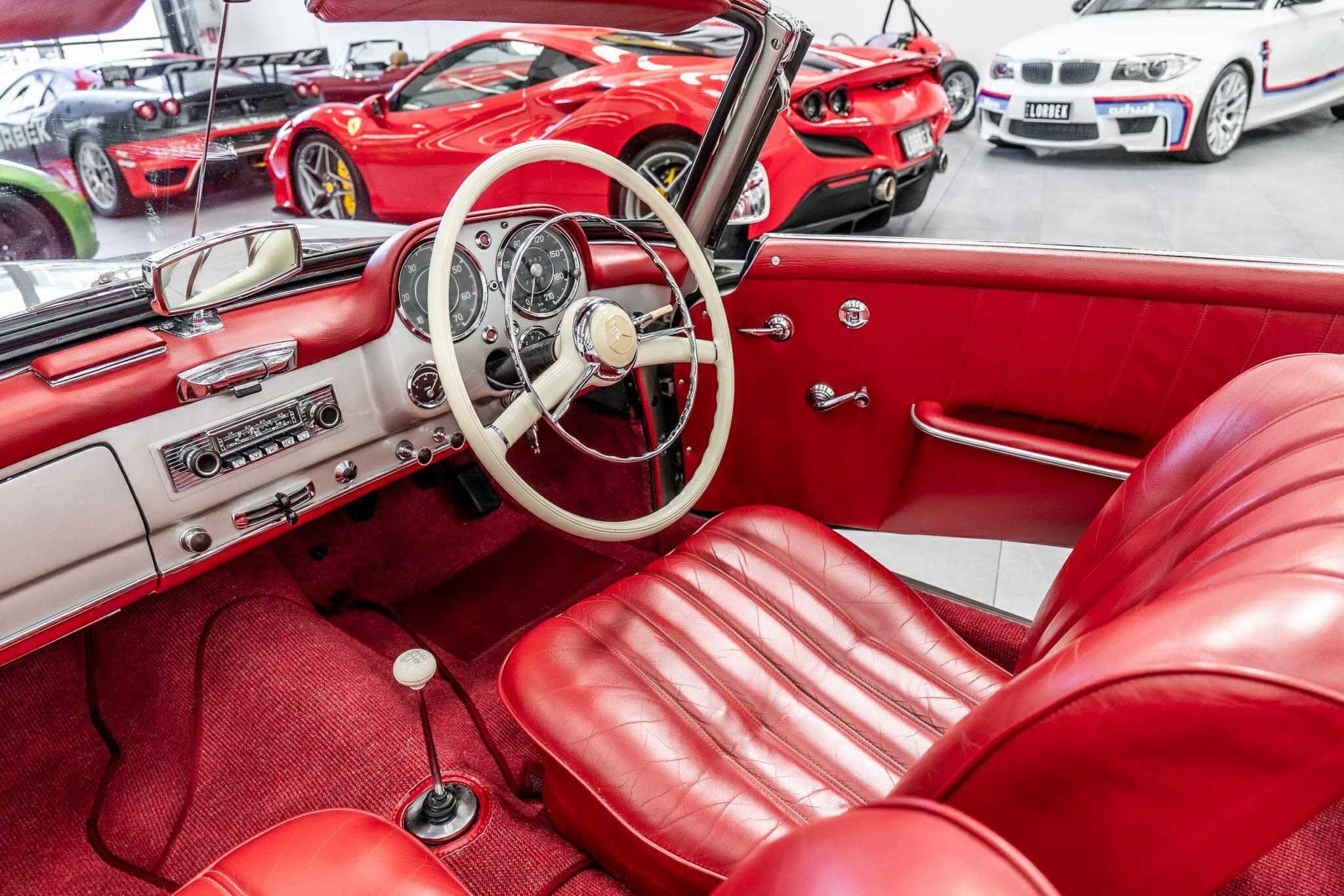 1962 MERCEDES-BENZ 190 121 SL 4 SP MANUAL 2D ROADSTER