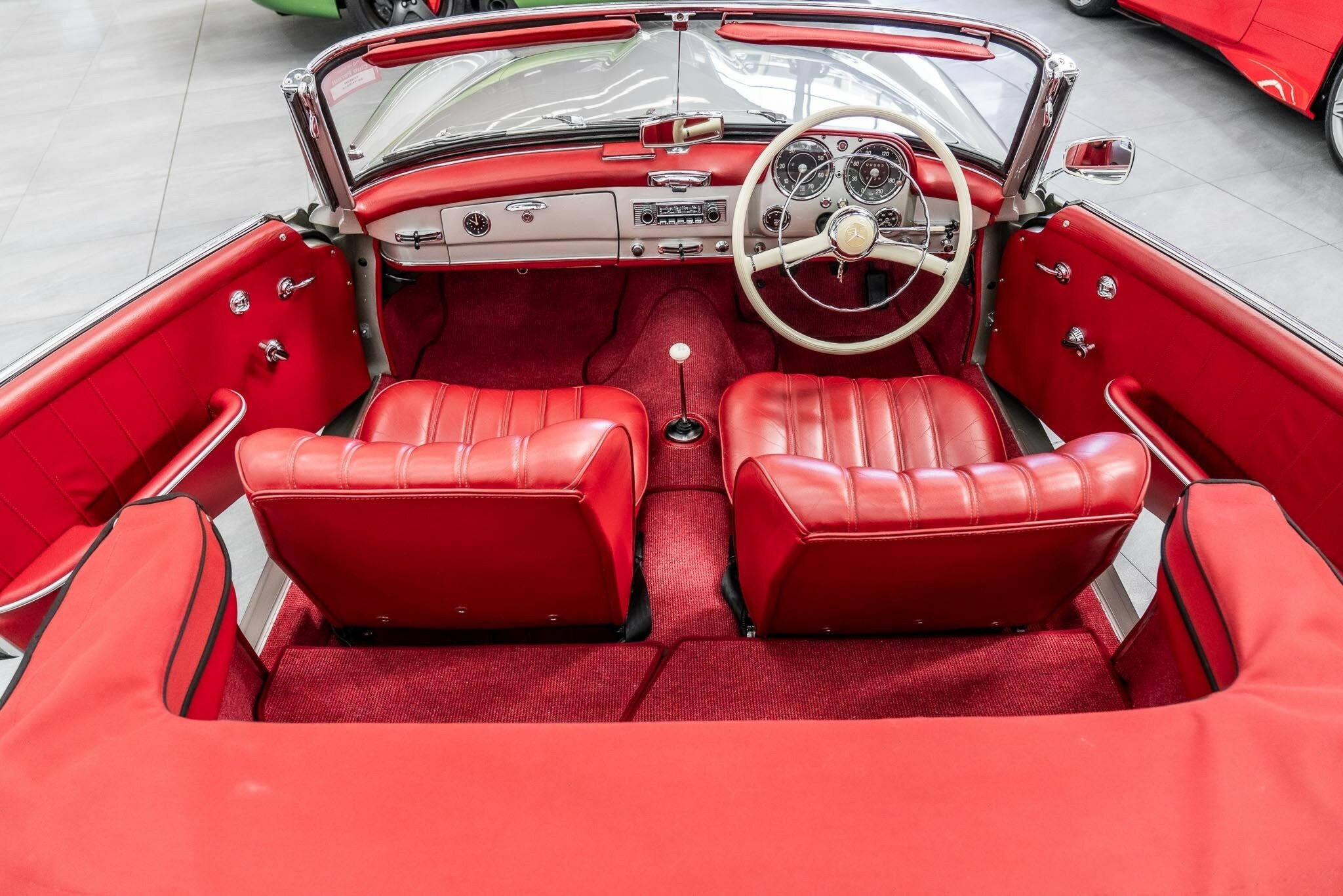 1962 MERCEDES-BENZ 190 121 SL 4 SP MANUAL 2D ROADSTER