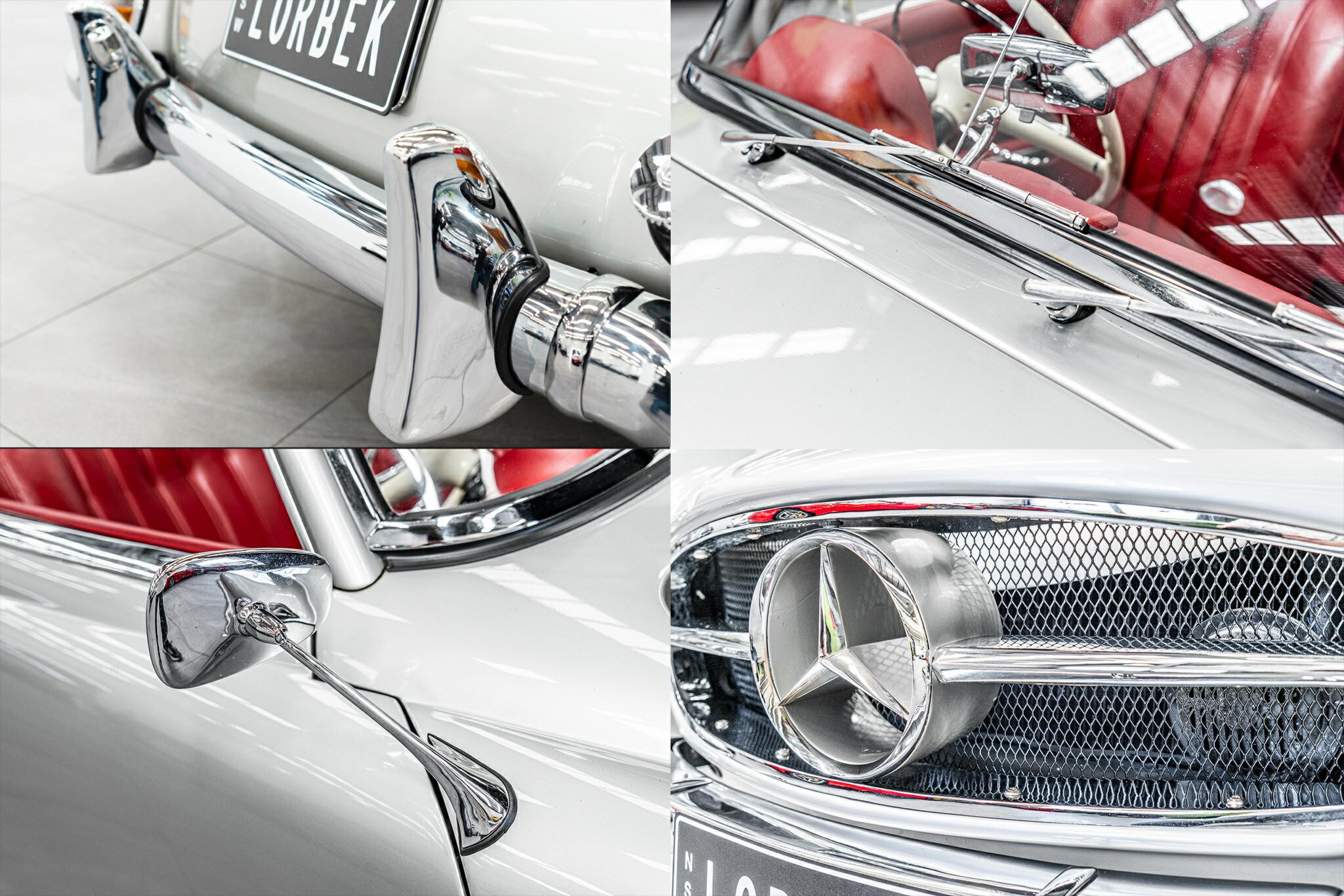 1962 MERCEDES-BENZ 190 121 SL 4 SP MANUAL 2D ROADSTER