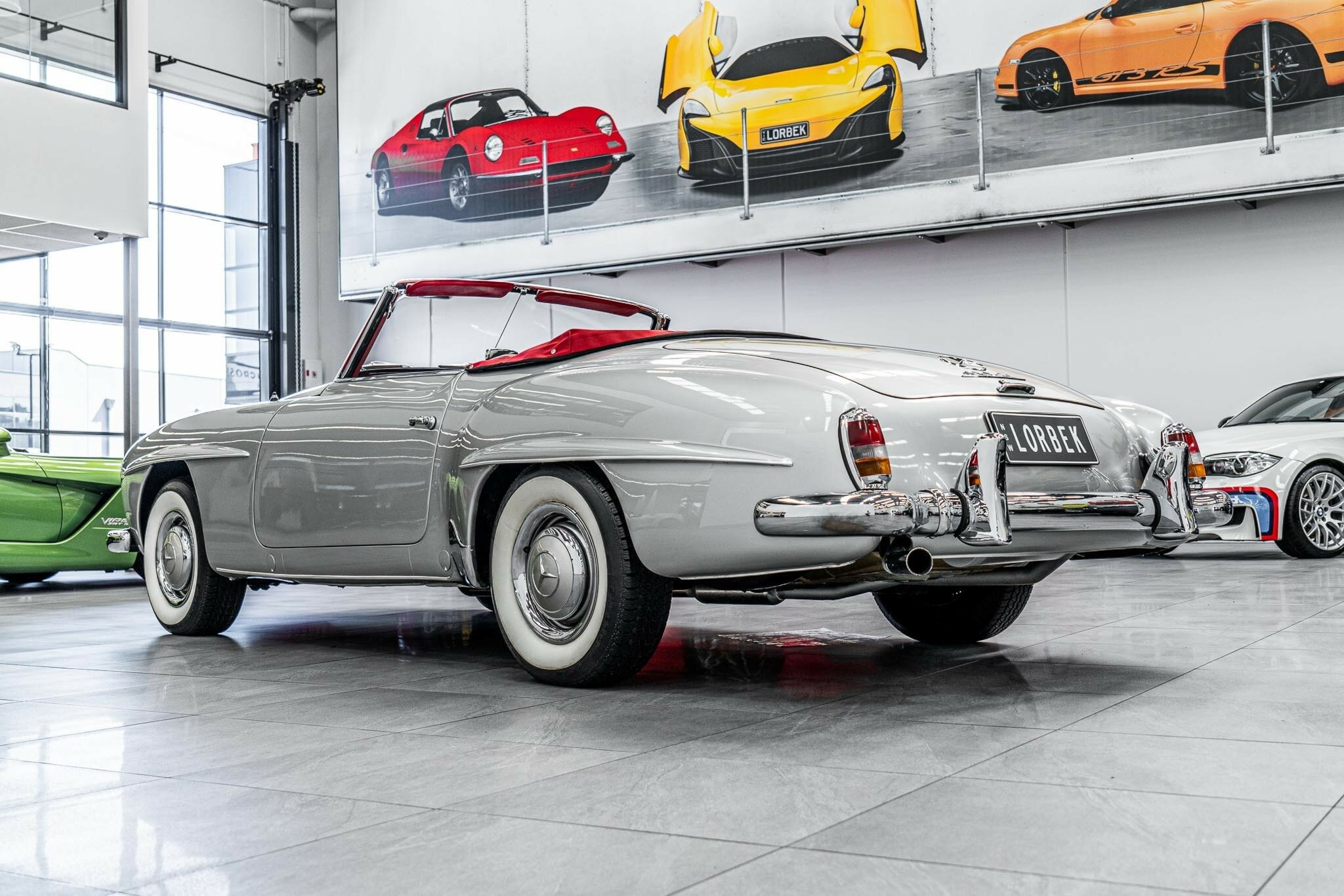 1962 MERCEDES-BENZ 190 121 SL 4 SP MANUAL 2D ROADSTER