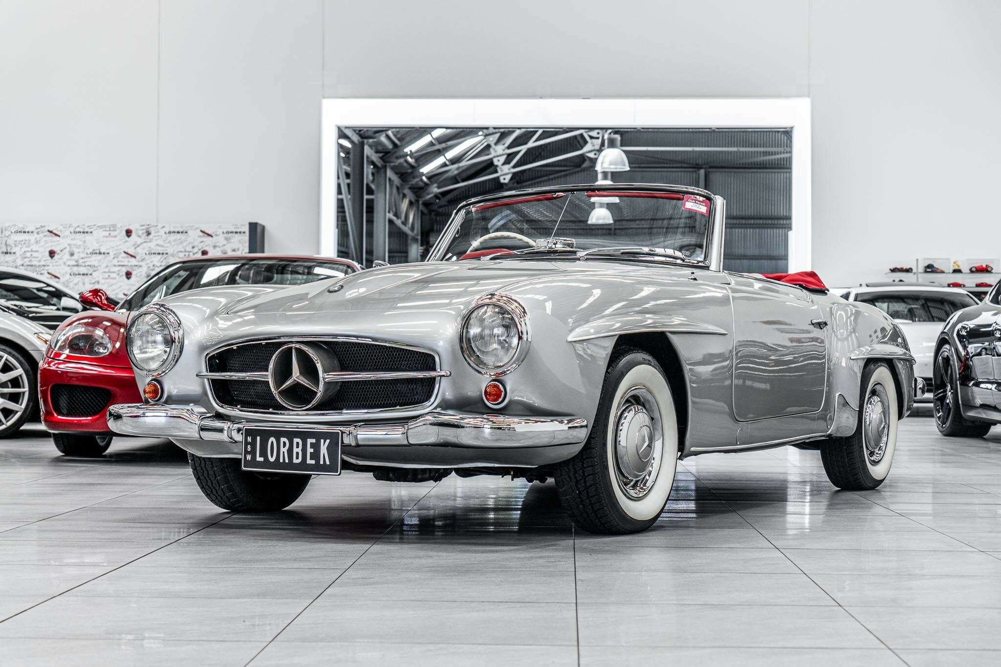 1962 MERCEDES-BENZ 190 121 SL 4 SP MANUAL 2D ROADSTER