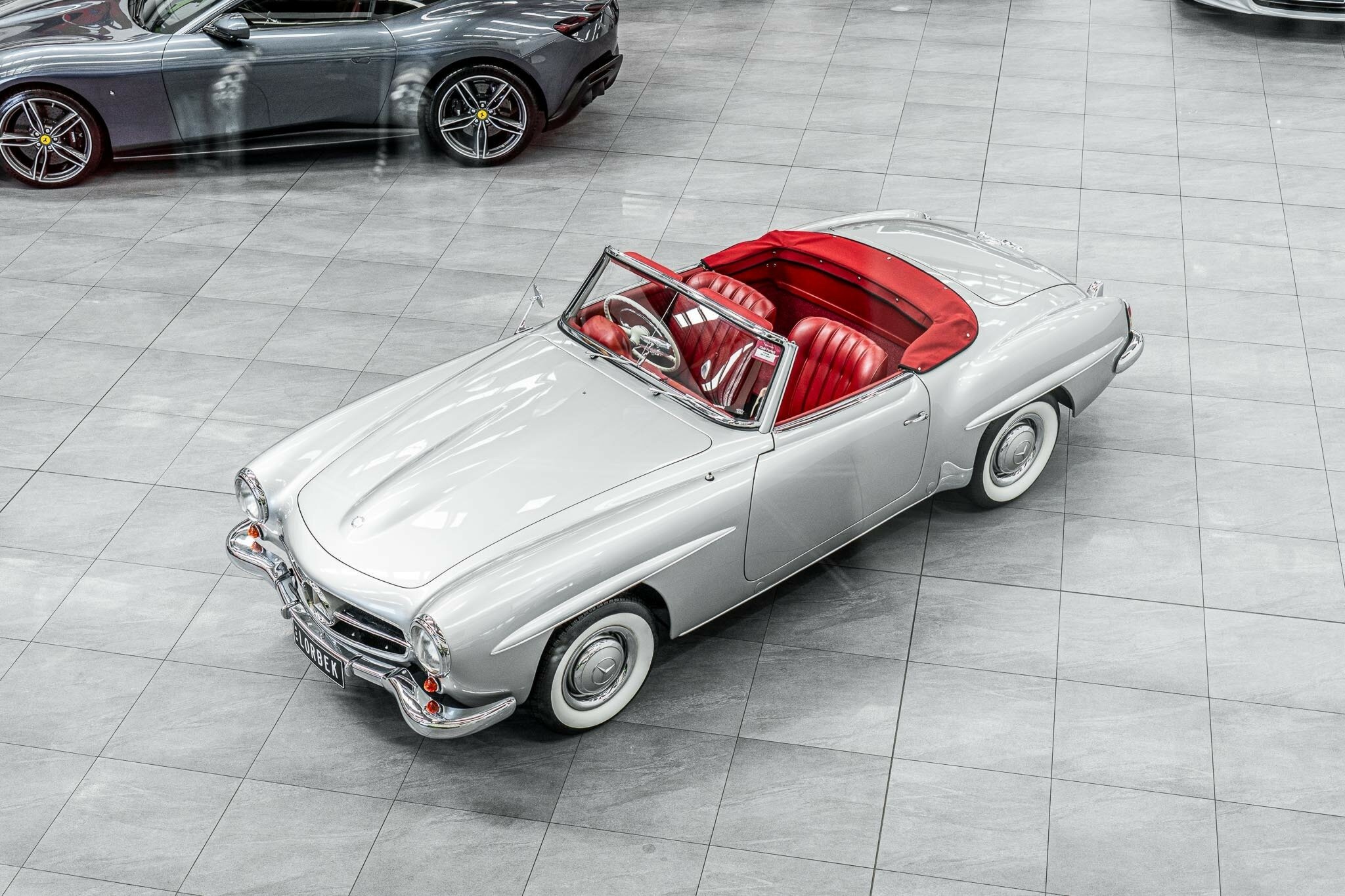 1962 MERCEDES-BENZ 190 121 SL 4 SP MANUAL 2D ROADSTER