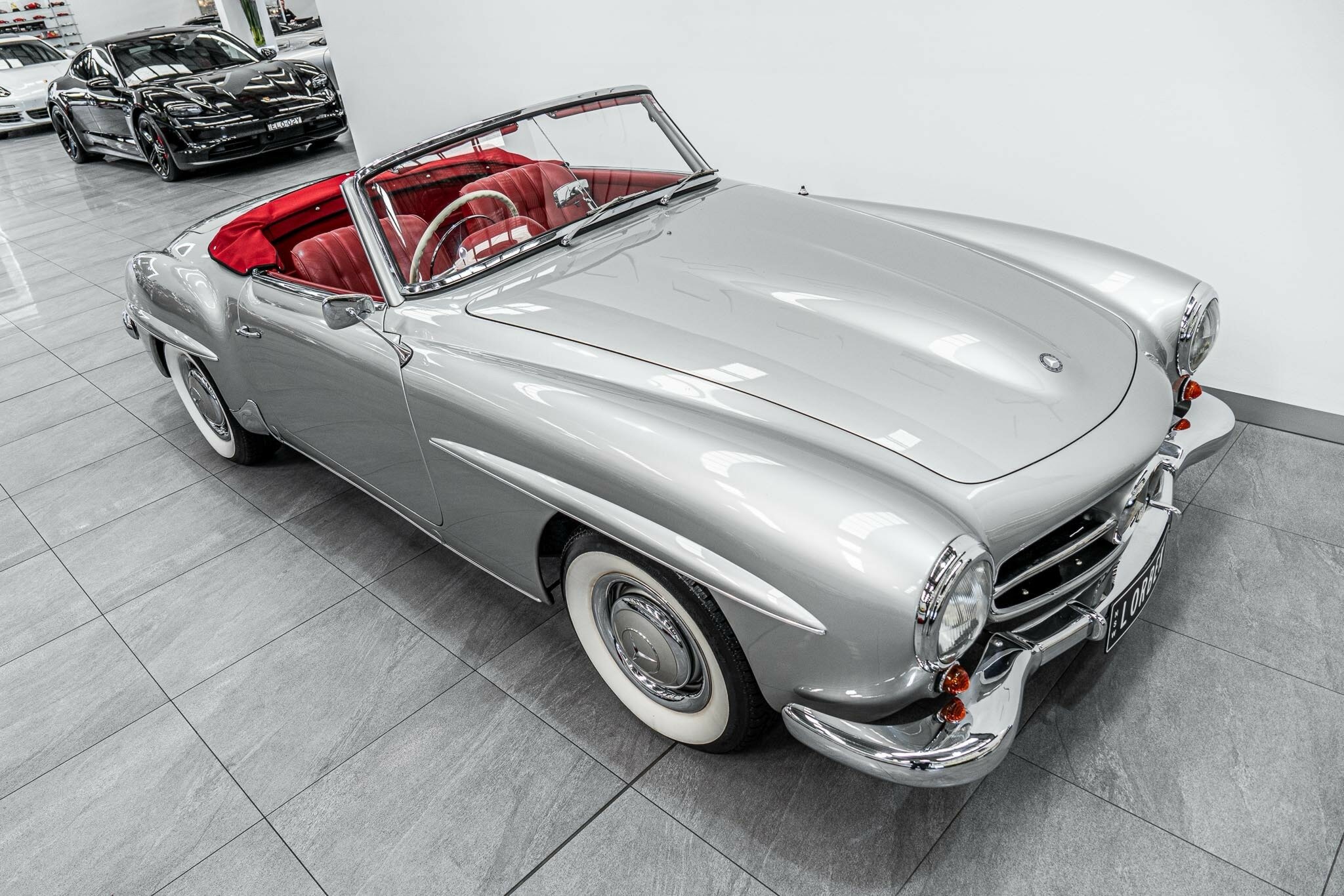 1962 MERCEDES-BENZ 190 121 SL 4 SP MANUAL 2D ROADSTER