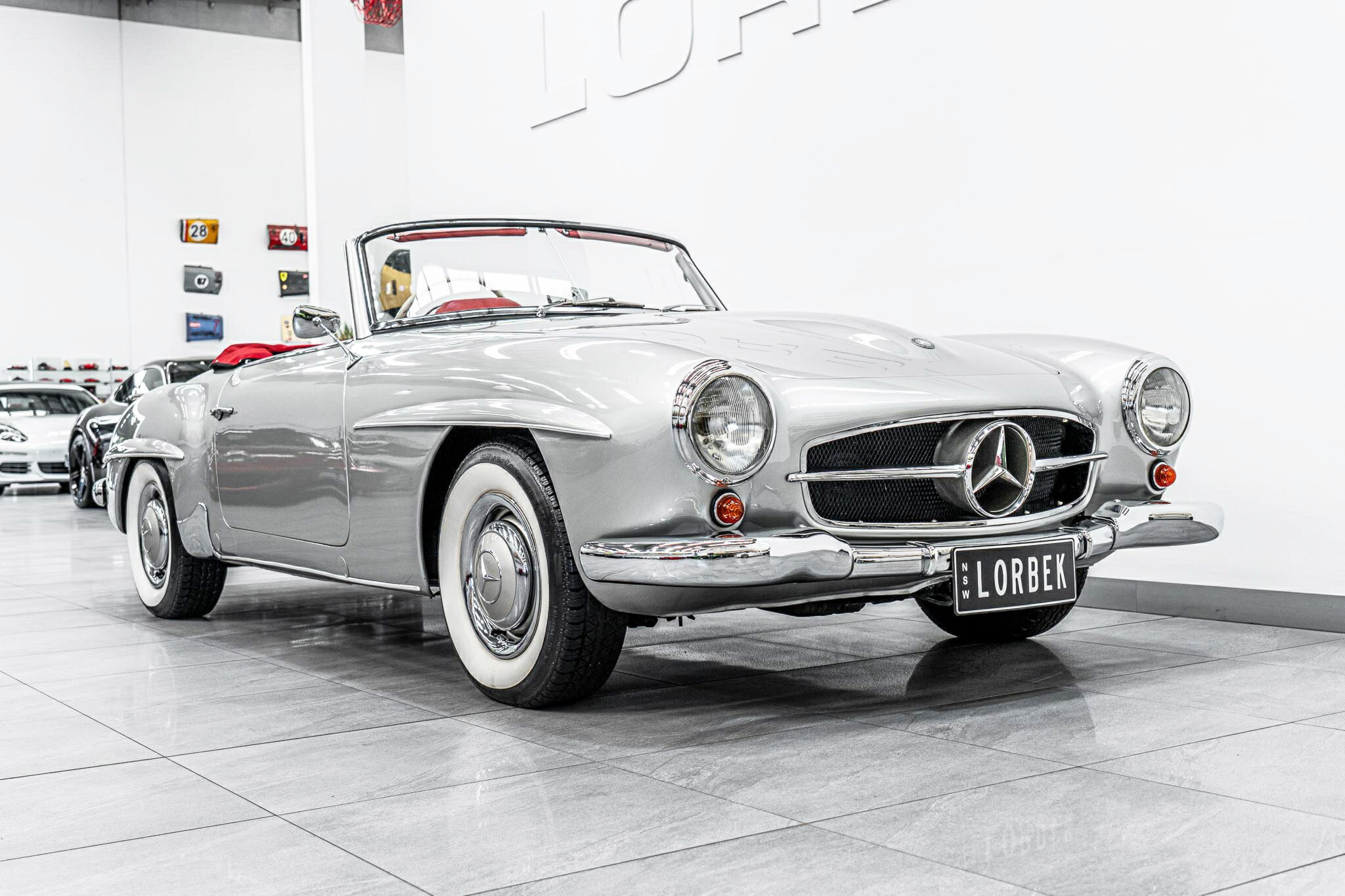 1962 MERCEDES-BENZ 190 121 SL 4 SP MANUAL 2D ROADSTER