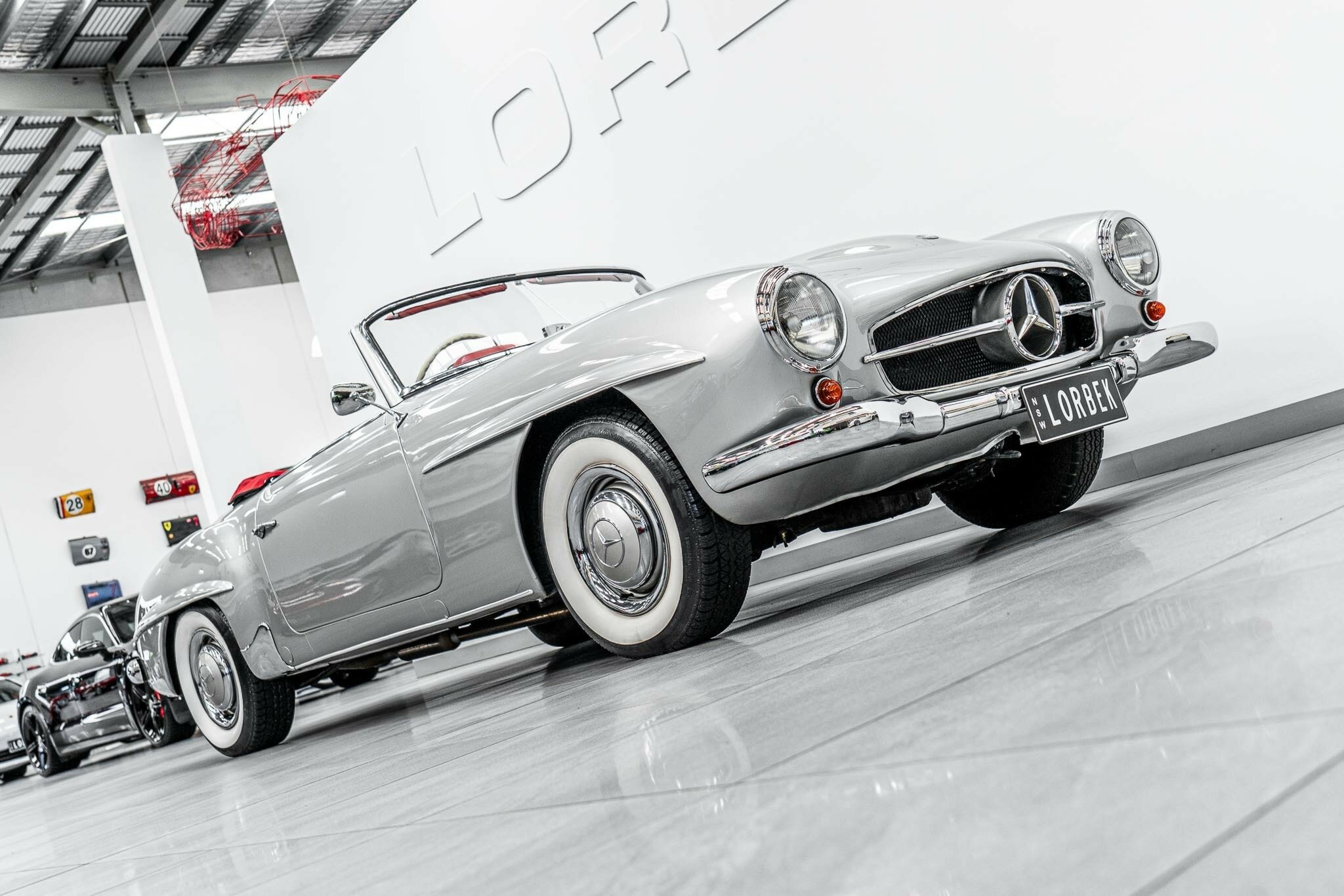 1962 MERCEDES-BENZ 190 121 SL 4 SP MANUAL 2D ROADSTER