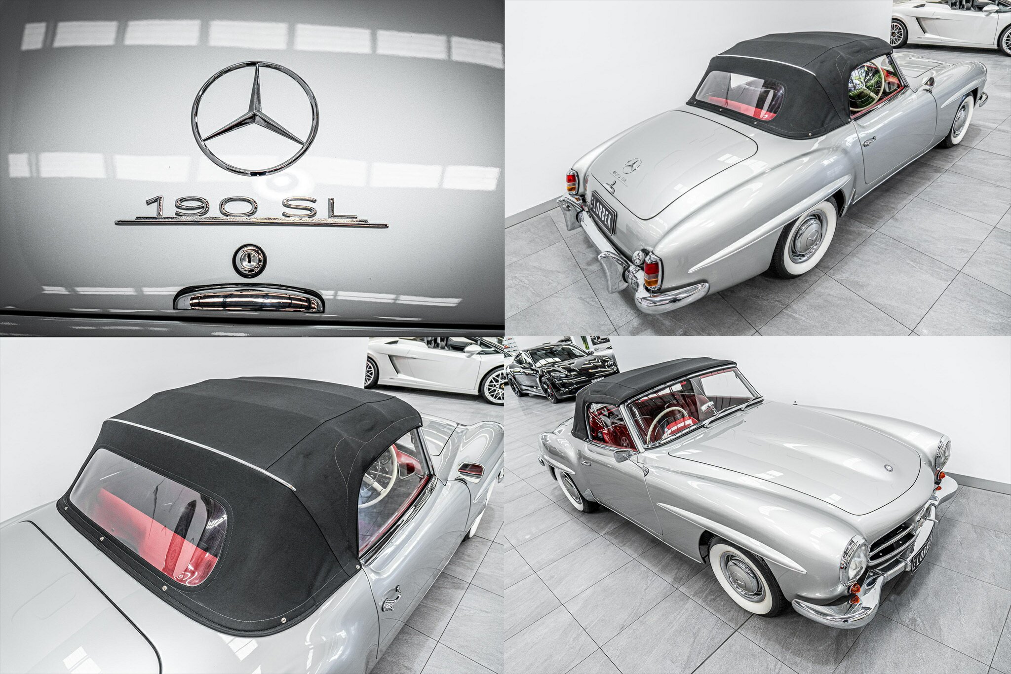 1962 MERCEDES-BENZ 190 121 SL 4 SP MANUAL 2D ROADSTER