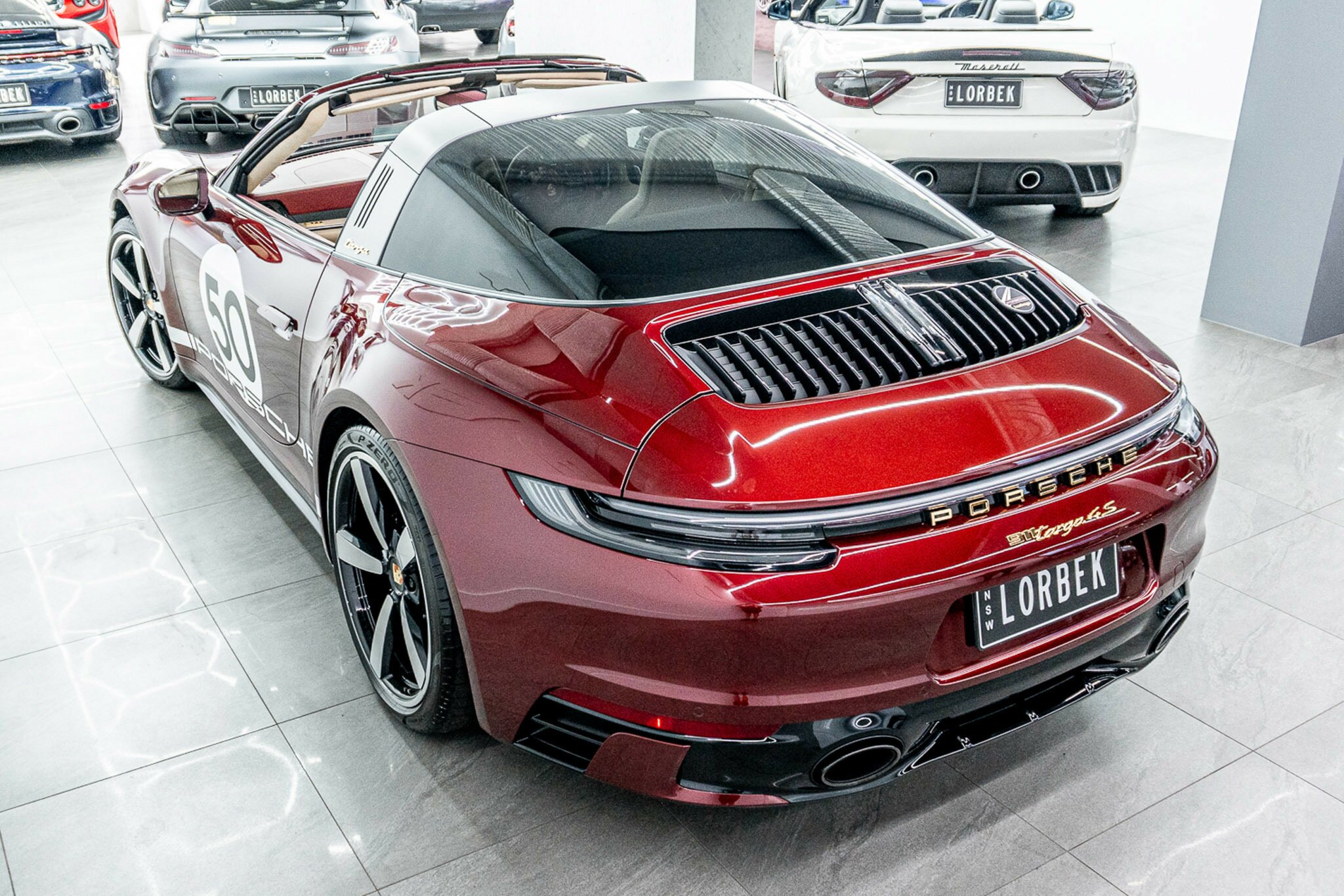 2021 PORSCHE 911 992 MY21 TARGA 4S HERITAGE DESIGN EDTN 7 SP MANUAL 2D TARGA