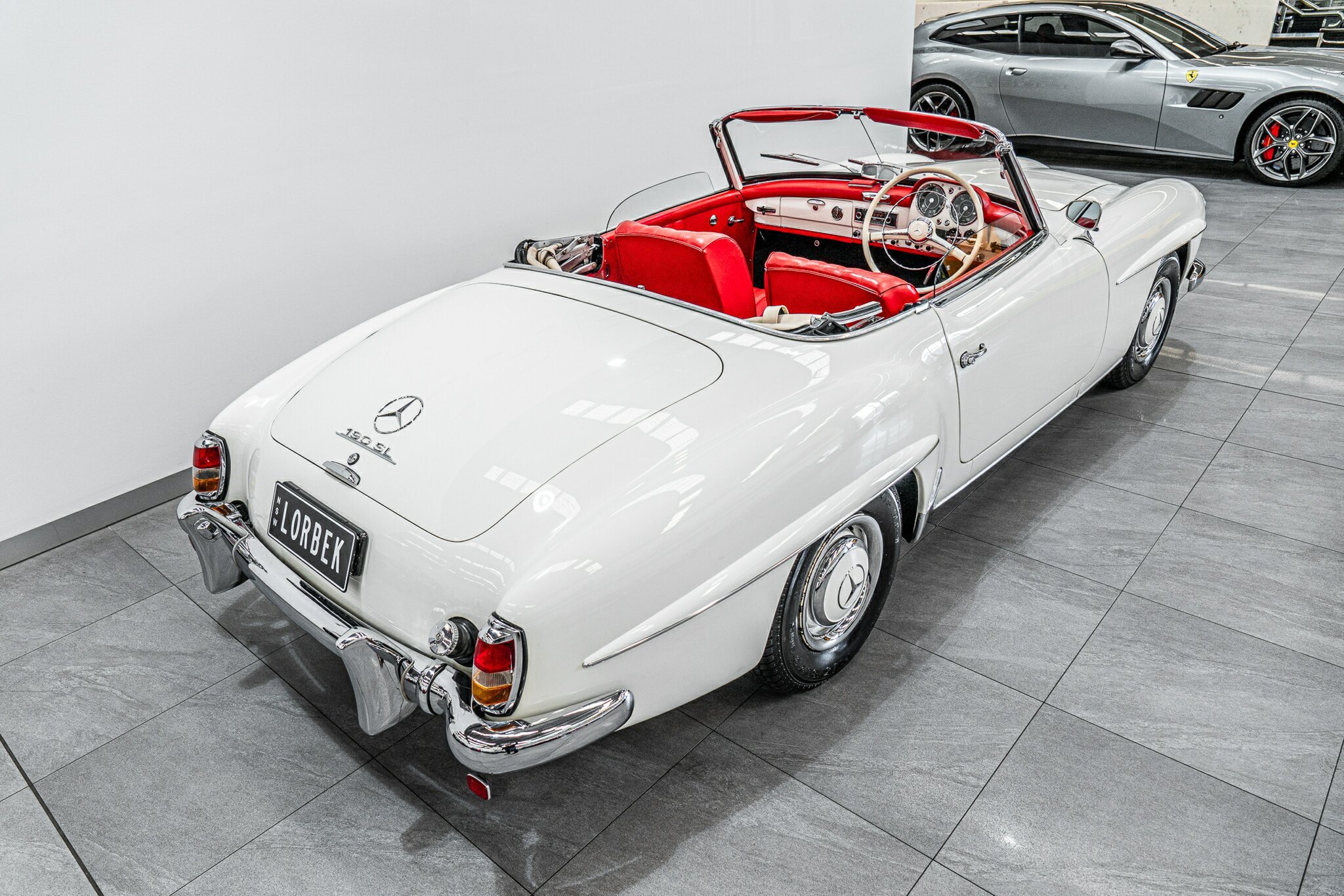 1962 MERCEDES-BENZ 190 121 SL 4 SP MANUAL 2D ROADSTER