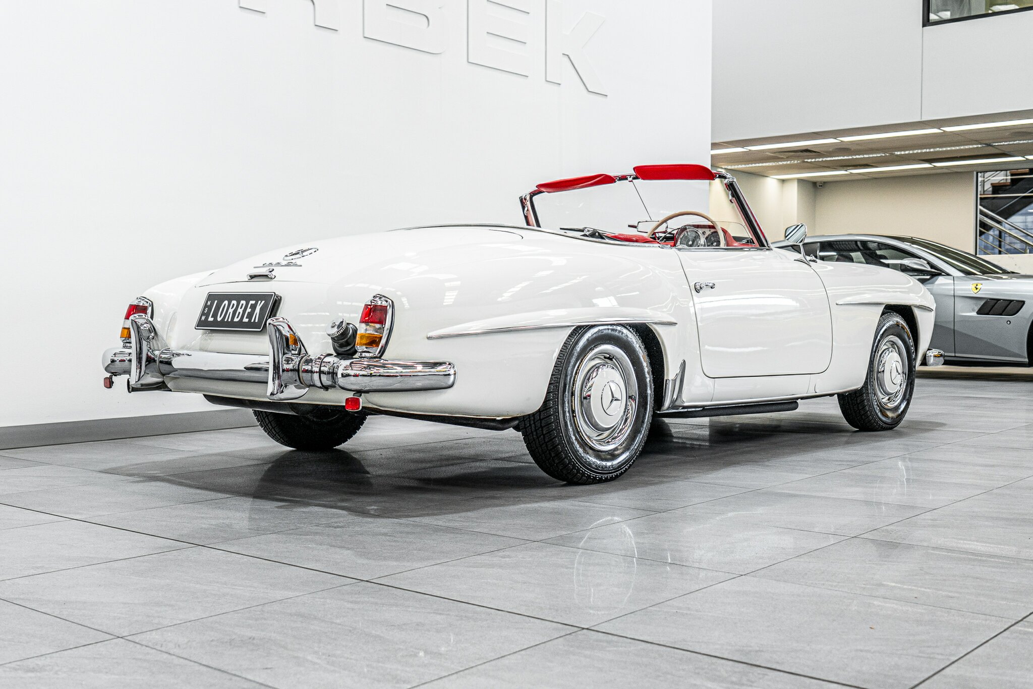 1962 MERCEDES-BENZ 190 121 SL 4 SP MANUAL 2D ROADSTER