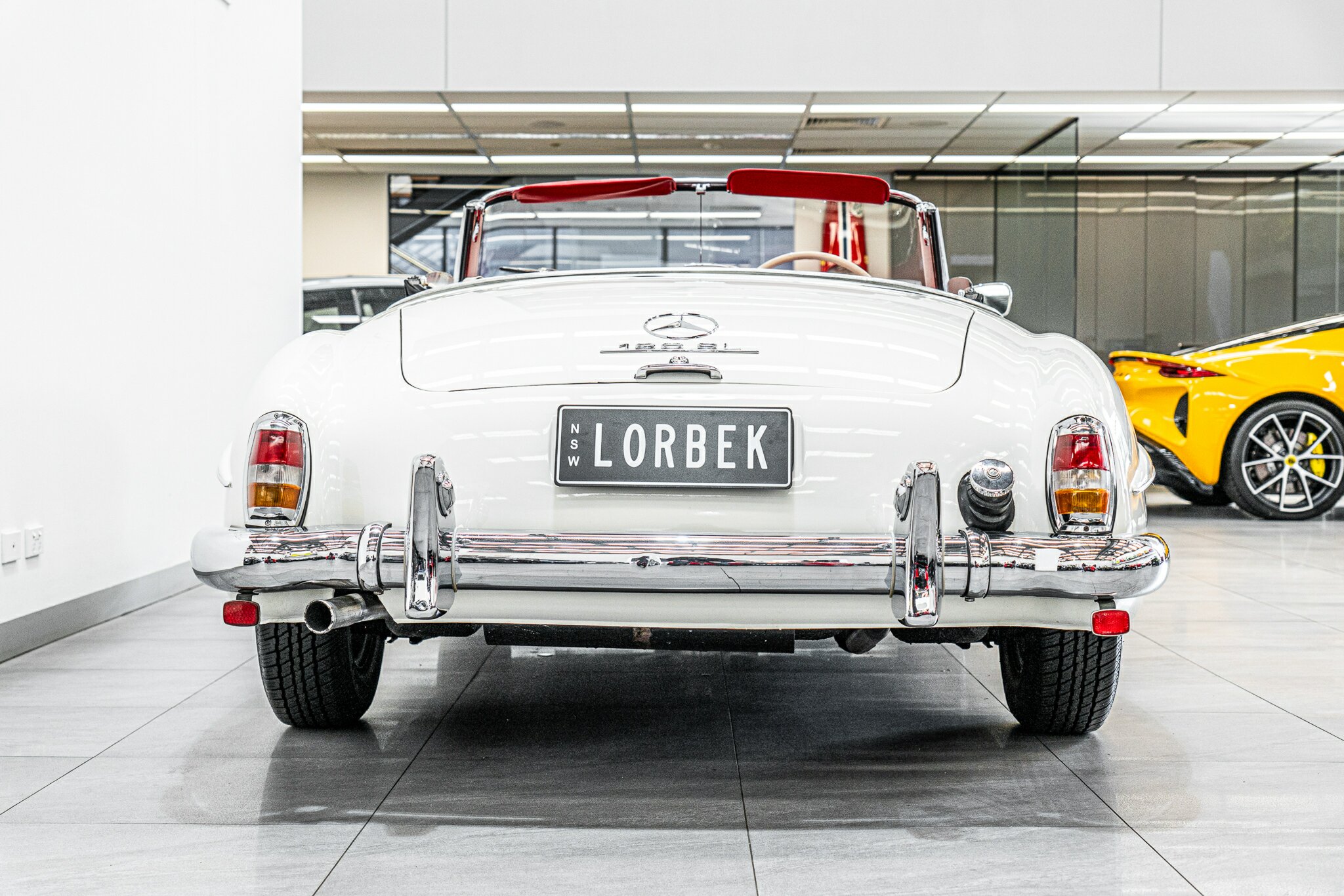 1962 MERCEDES-BENZ 190 121 SL 4 SP MANUAL 2D ROADSTER
