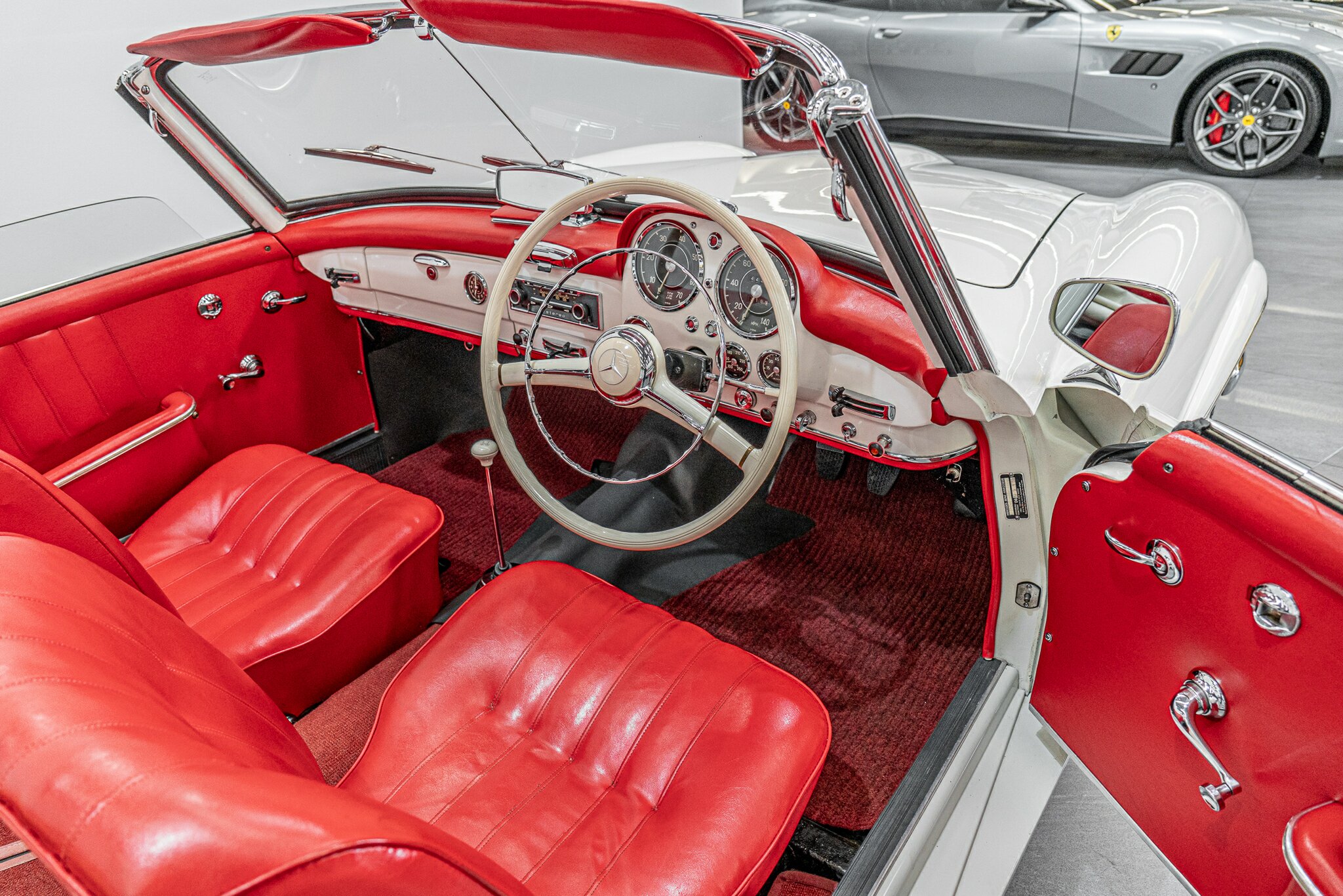 1962 MERCEDES-BENZ 190 121 SL 4 SP MANUAL 2D ROADSTER