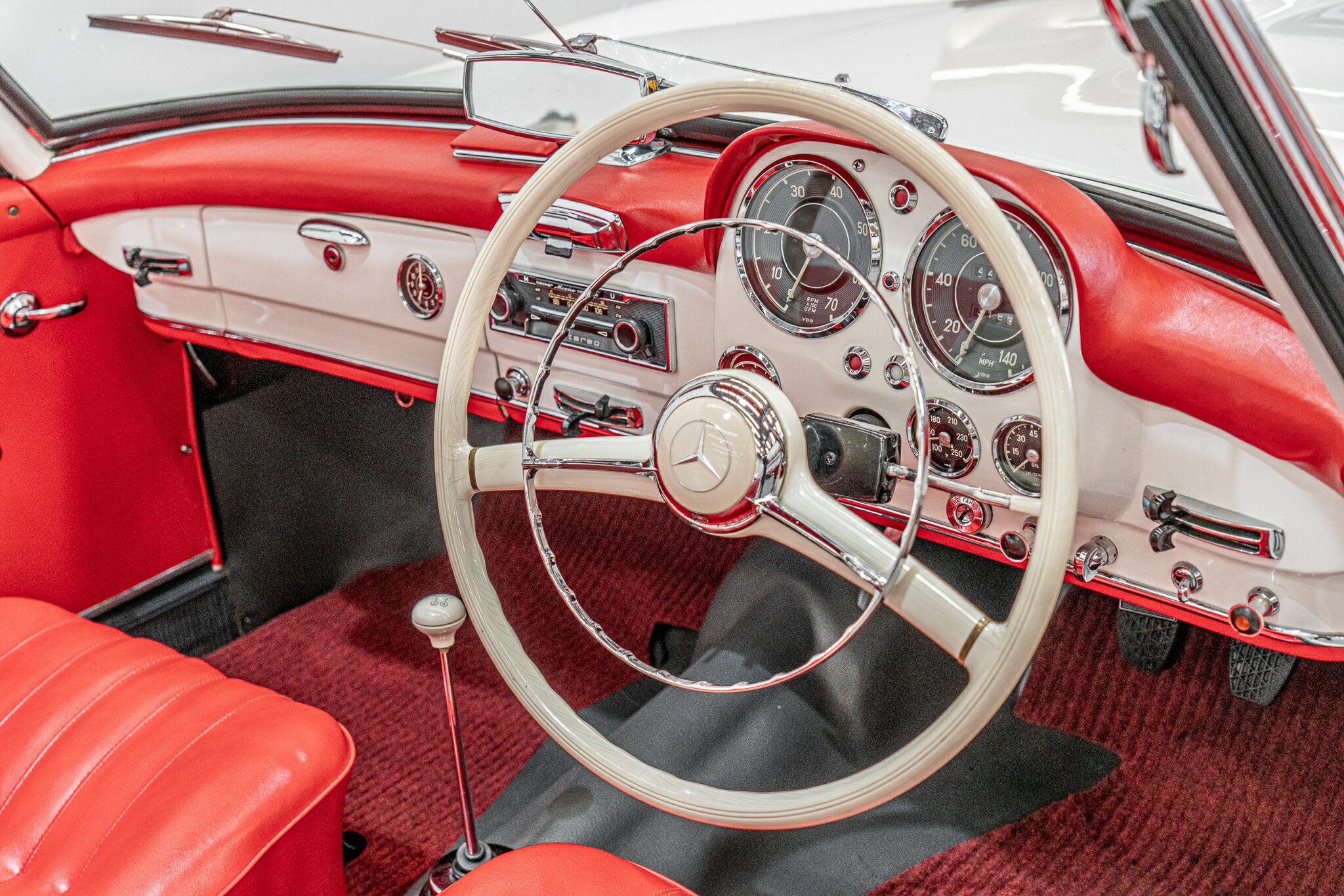 1962 MERCEDES-BENZ 190 121 SL 4 SP MANUAL 2D ROADSTER
