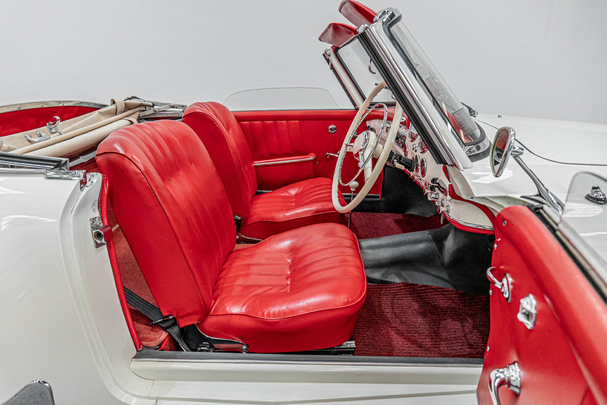 1962 MERCEDES-BENZ 190 121 SL 4 SP MANUAL 2D ROADSTER