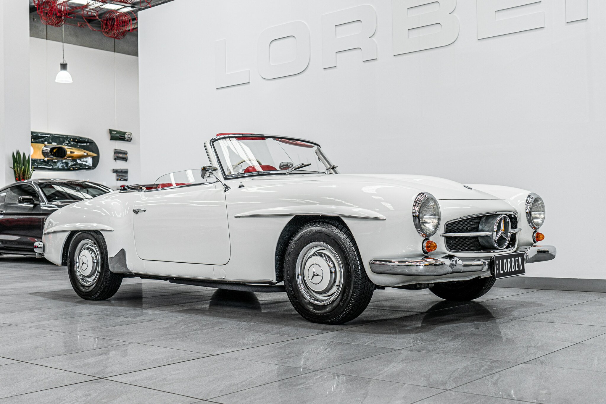 1962 MERCEDES-BENZ 190 121 SL 4 SP MANUAL 2D ROADSTER
