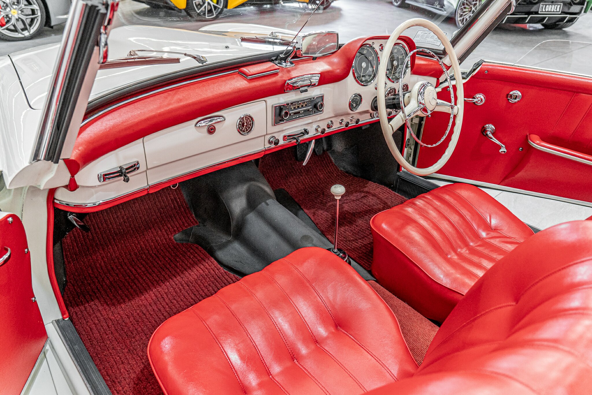 1962 MERCEDES-BENZ 190 121 SL 4 SP MANUAL 2D ROADSTER