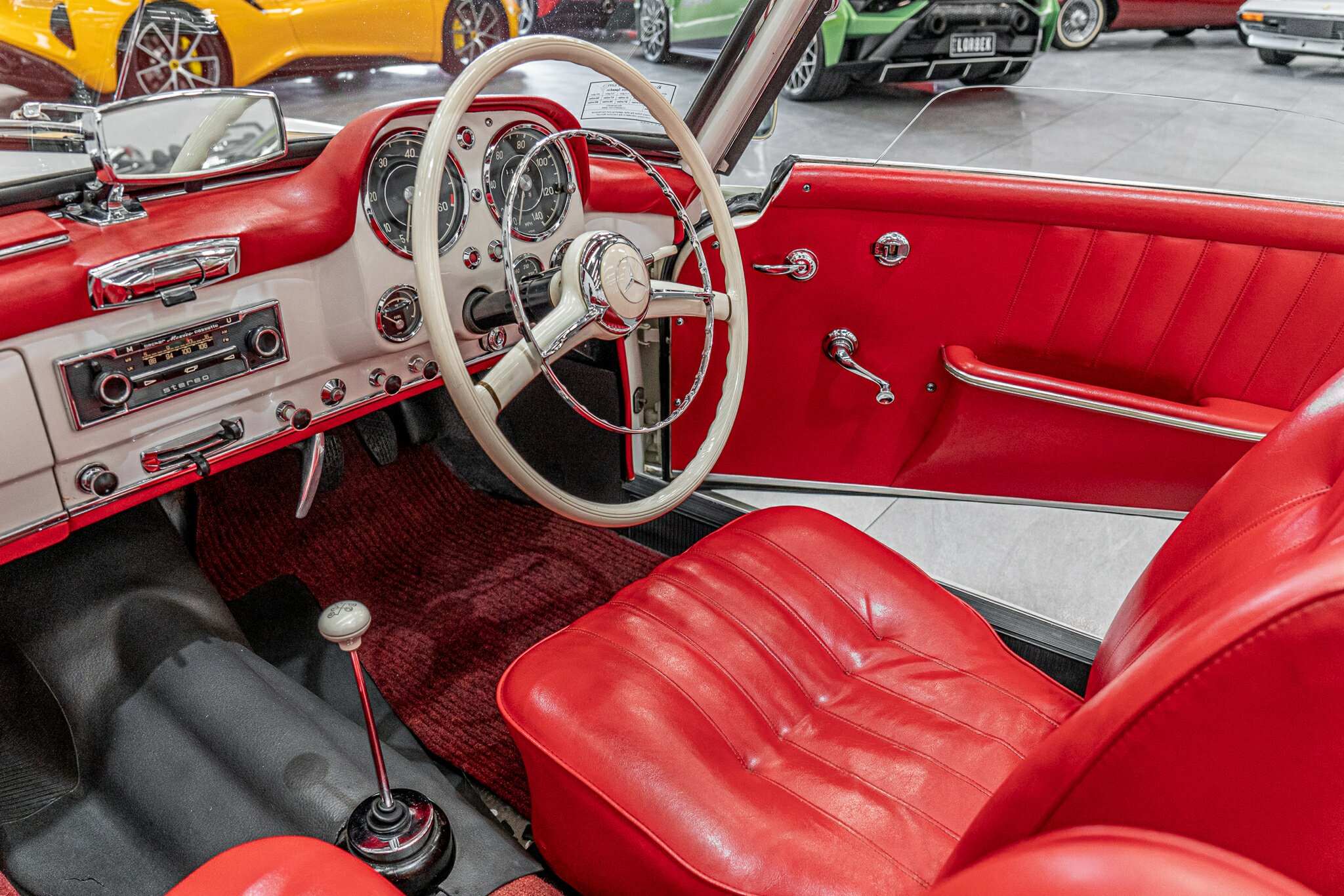 1962 MERCEDES-BENZ 190 121 SL 4 SP MANUAL 2D ROADSTER