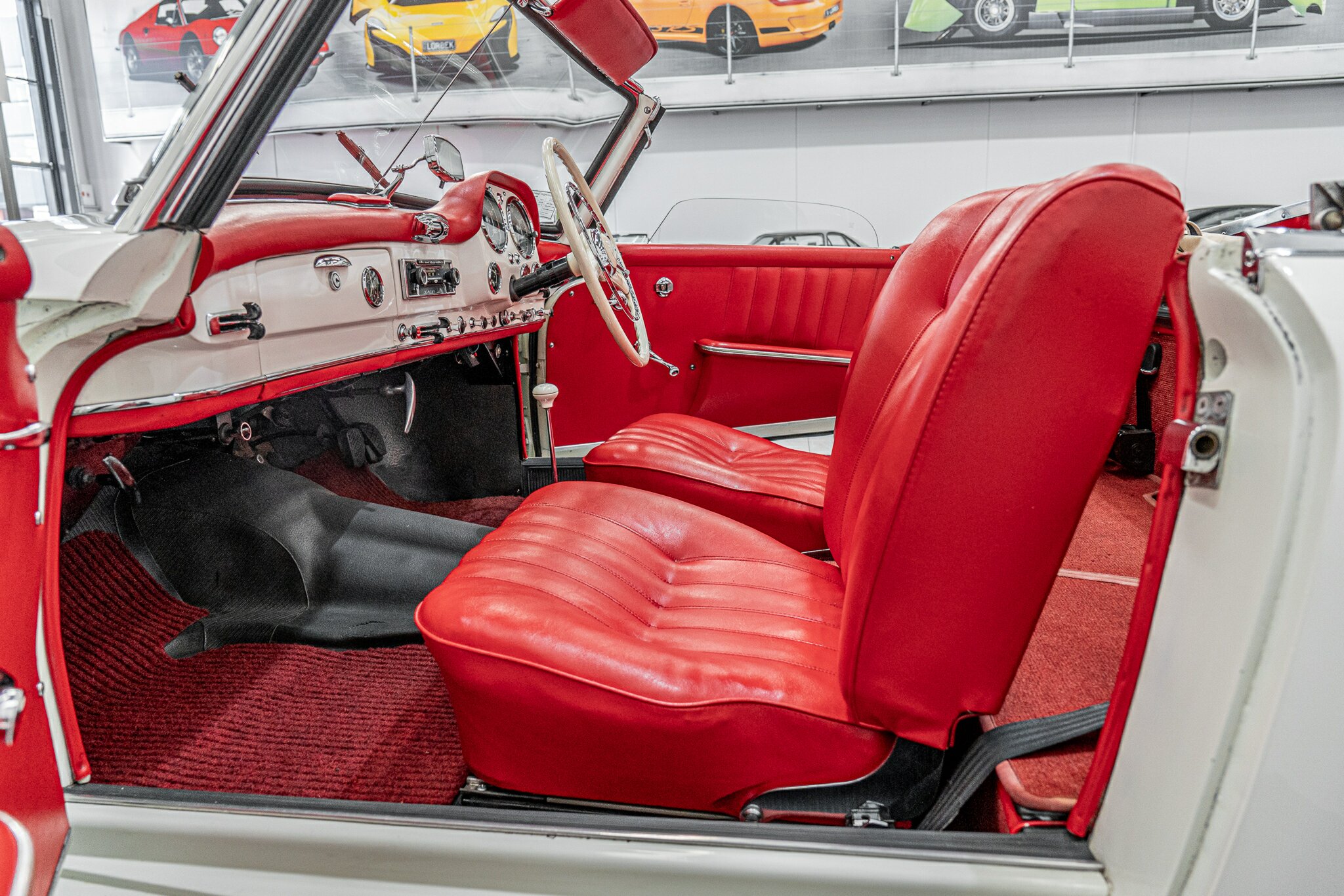 1962 MERCEDES-BENZ 190 121 SL 4 SP MANUAL 2D ROADSTER