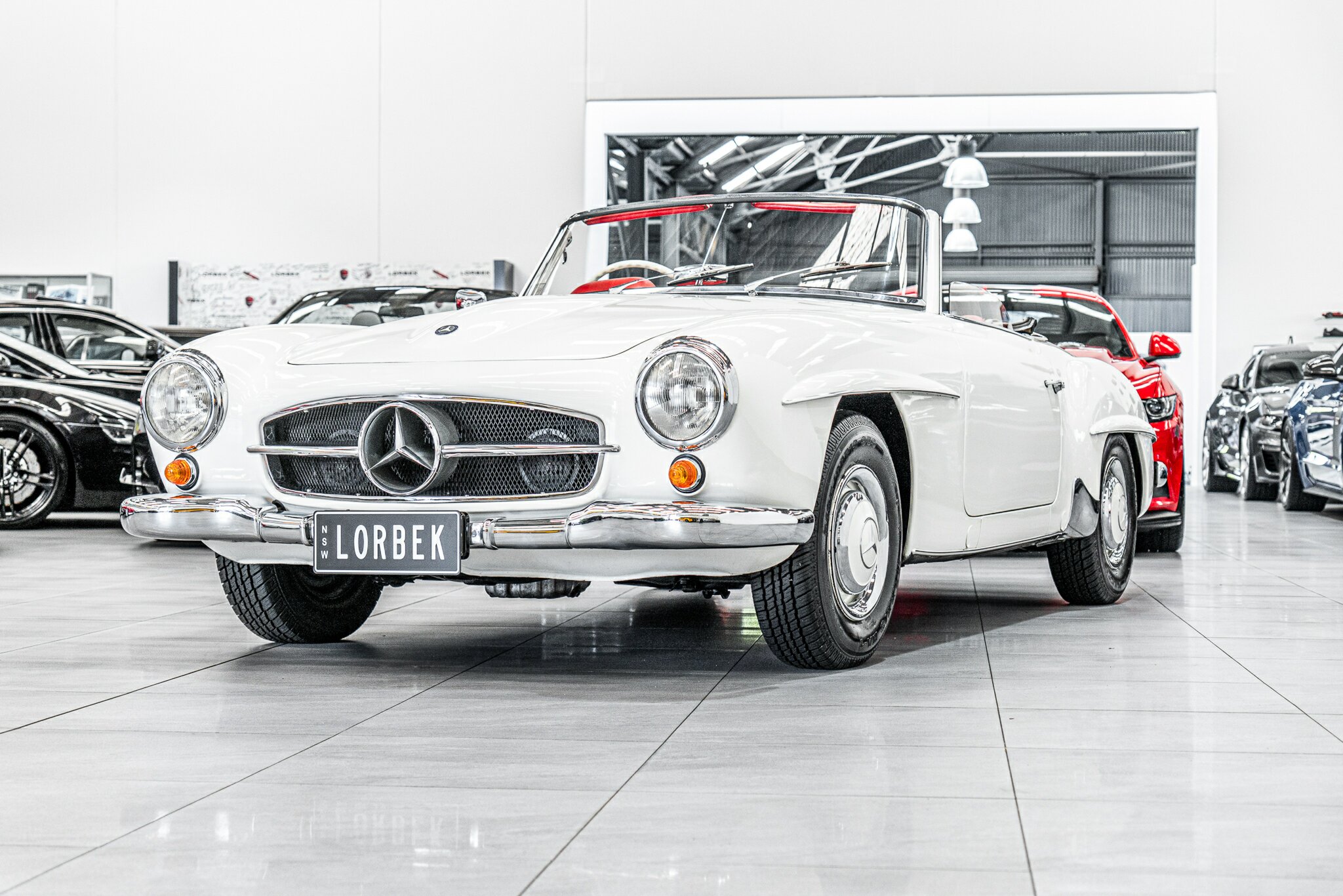 1962 MERCEDES-BENZ 190 121 SL 4 SP MANUAL 2D ROADSTER