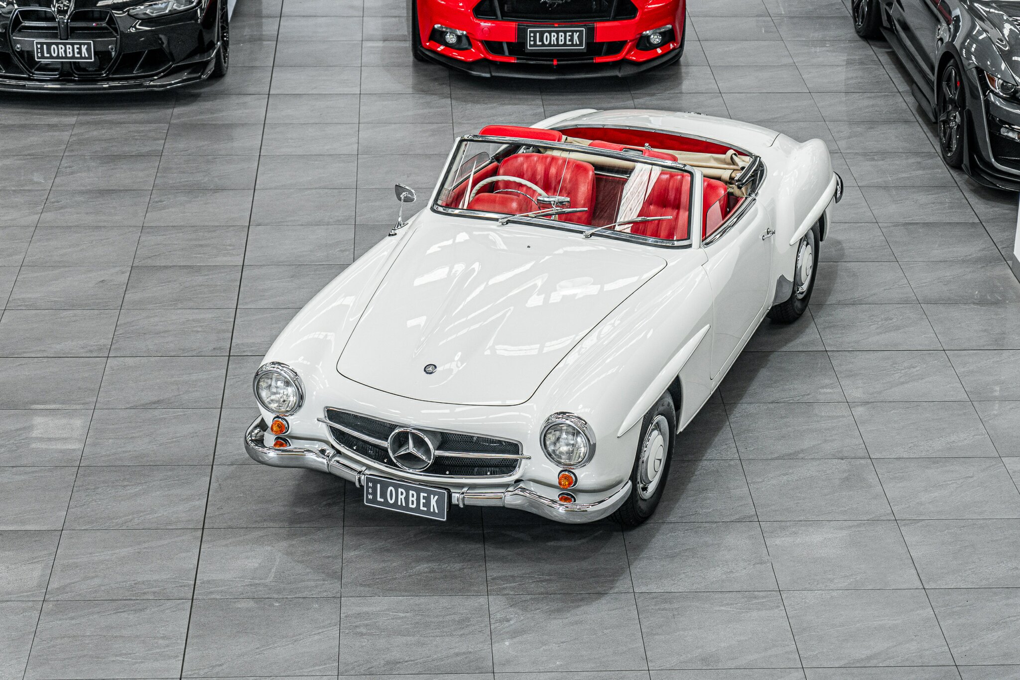 1962 MERCEDES-BENZ 190 121 SL 4 SP MANUAL 2D ROADSTER
