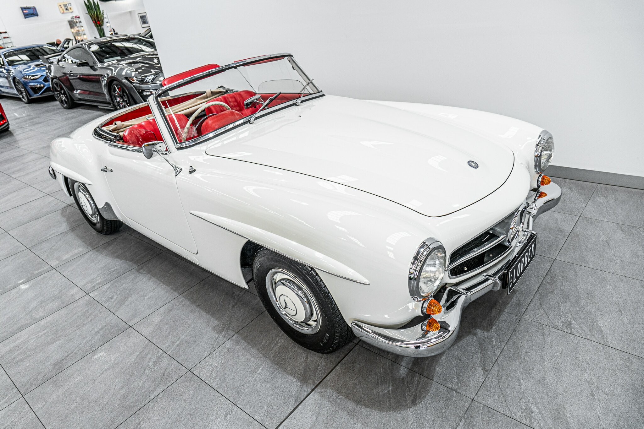 1962 MERCEDES-BENZ 190 121 SL 4 SP MANUAL 2D ROADSTER