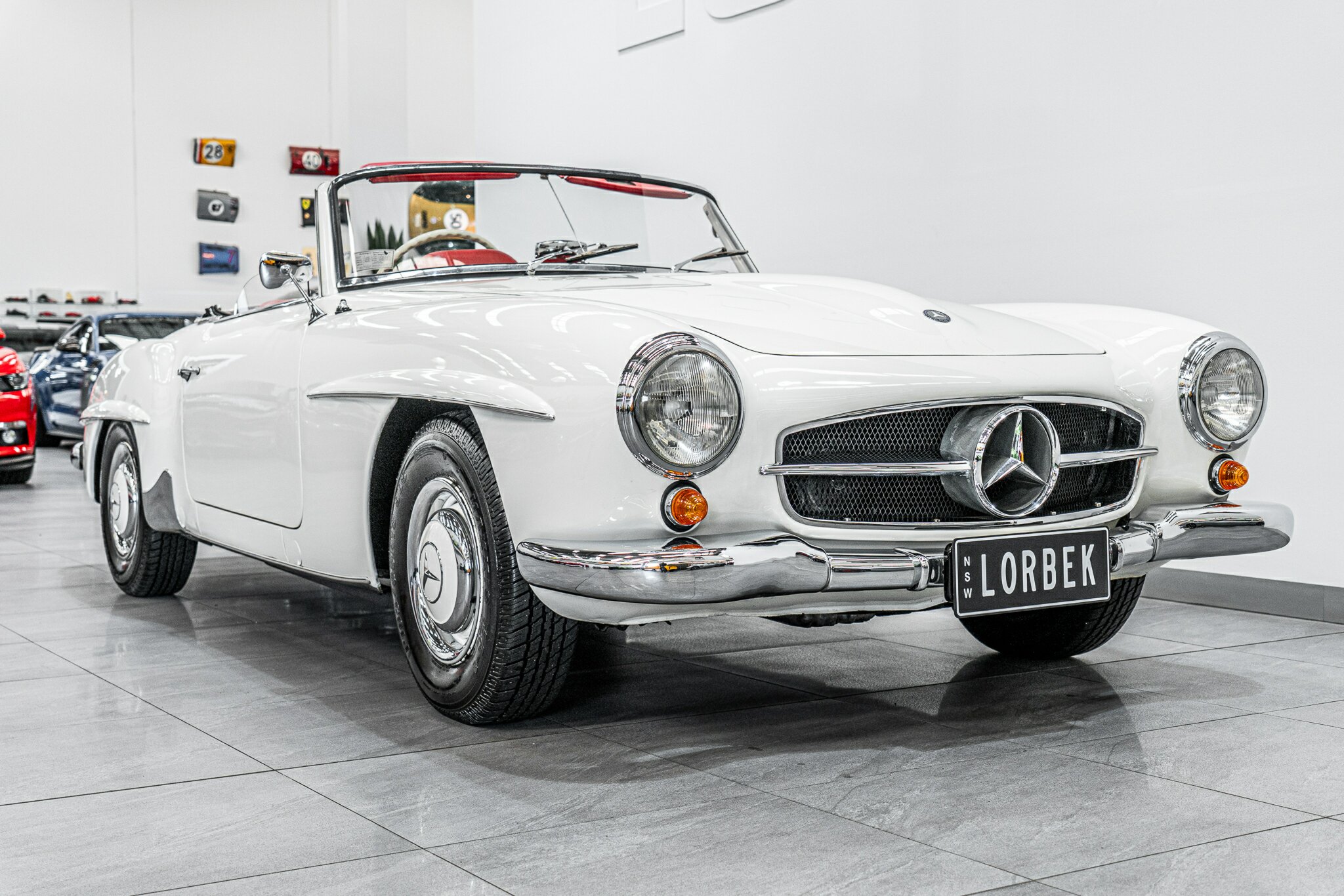 1962 MERCEDES-BENZ 190 121 SL 4 SP MANUAL 2D ROADSTER