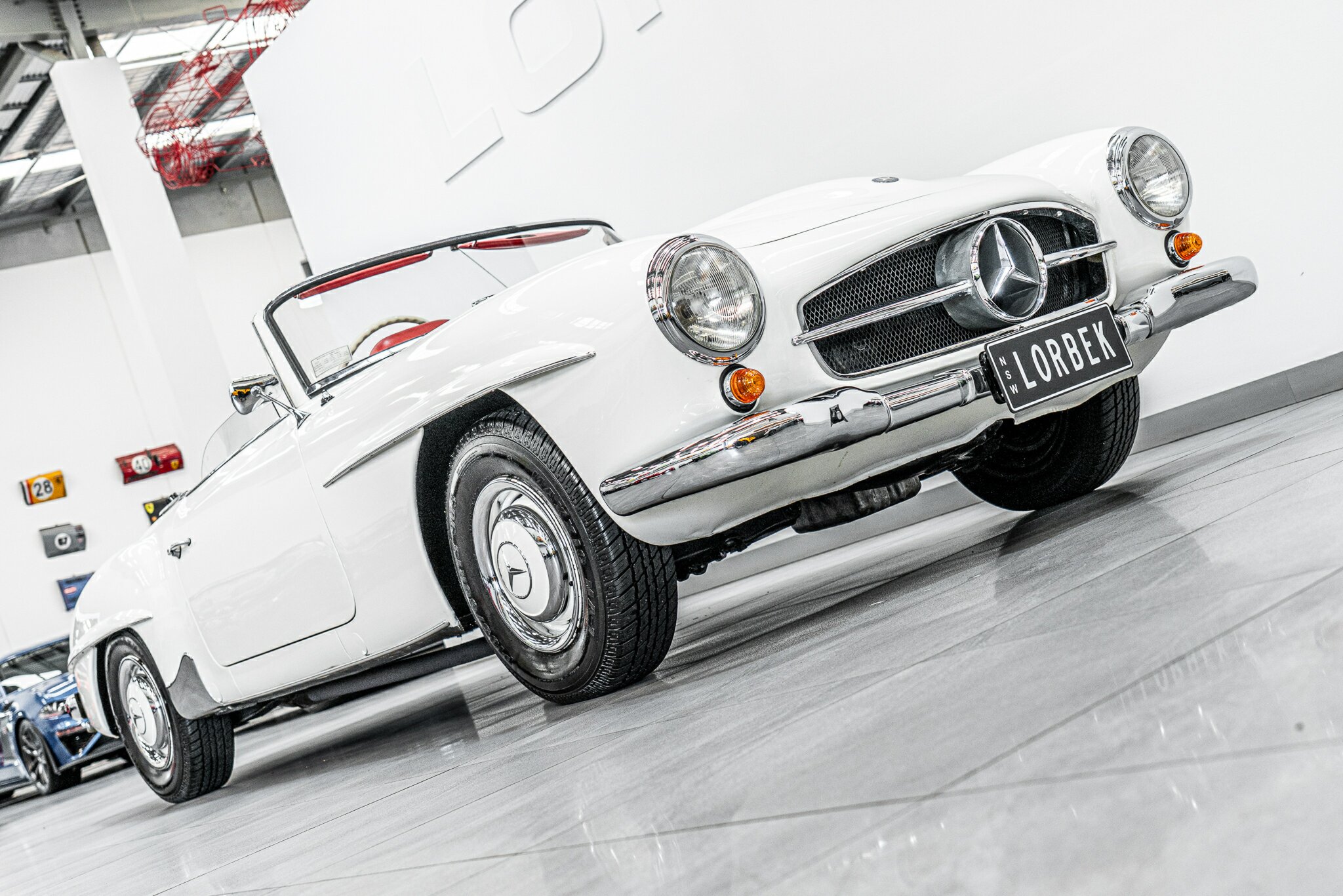 1962 MERCEDES-BENZ 190 121 SL 4 SP MANUAL 2D ROADSTER