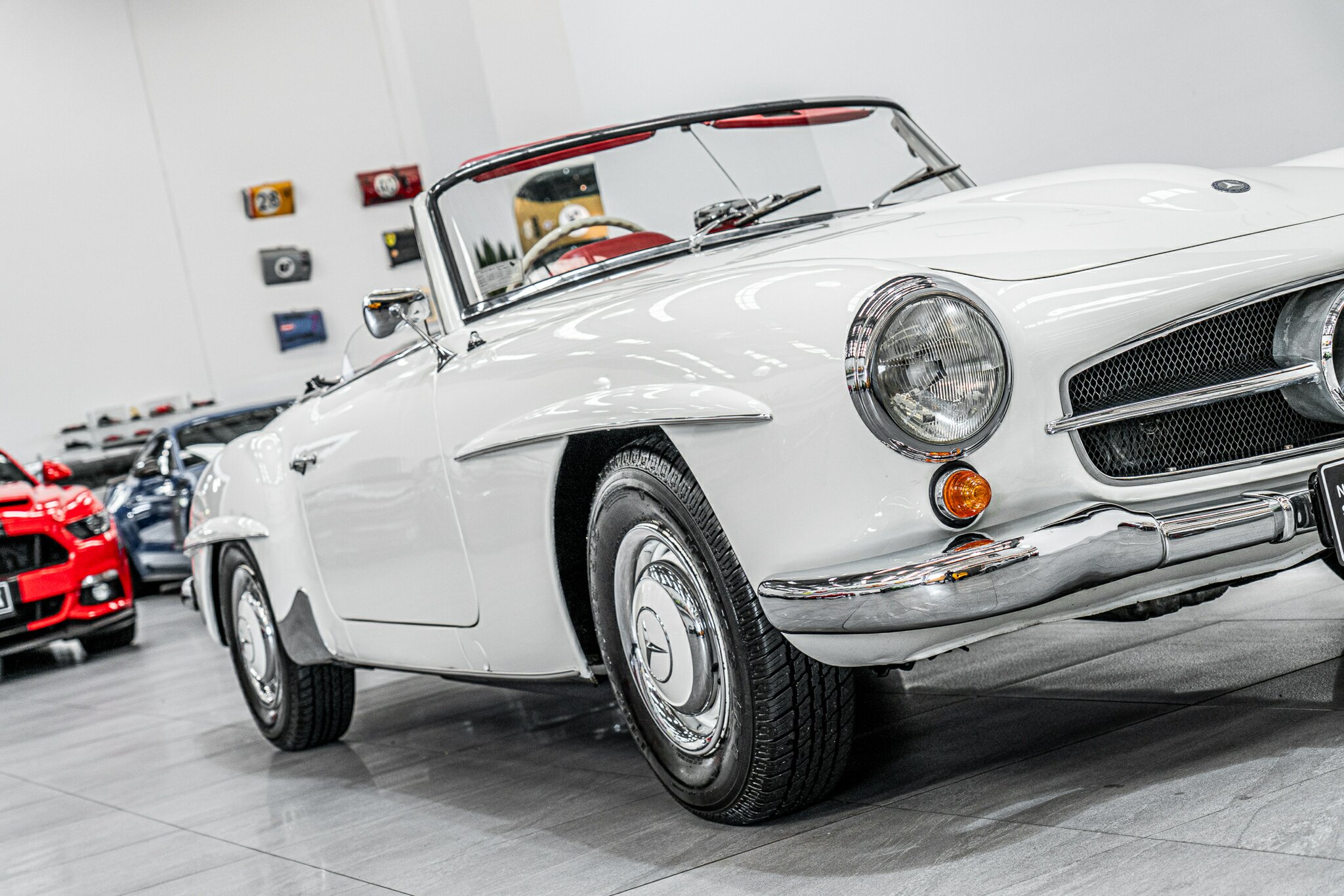 1962 MERCEDES-BENZ 190 121 SL 4 SP MANUAL 2D ROADSTER