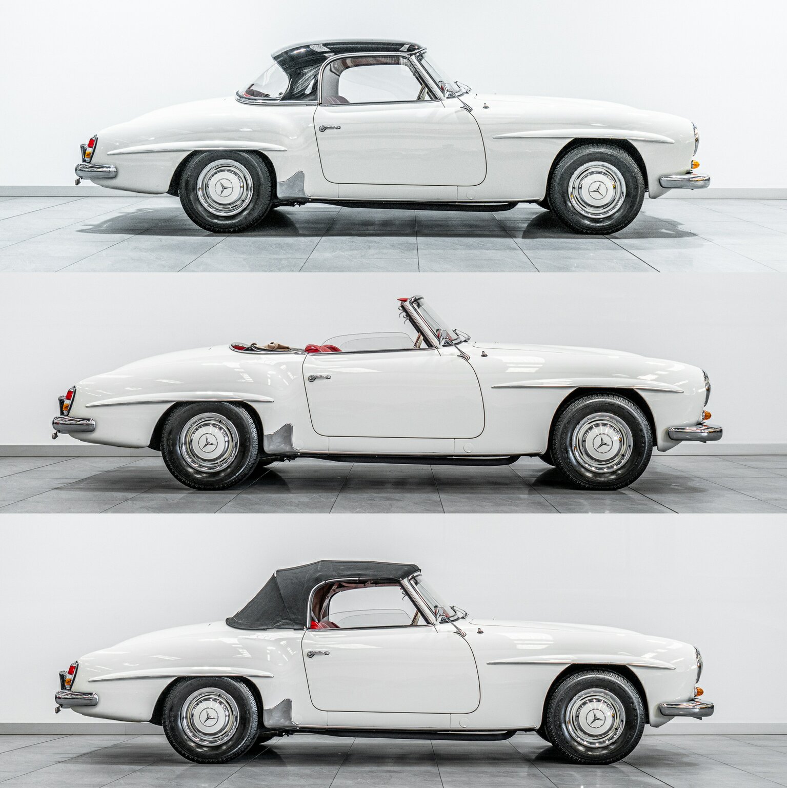1962 MERCEDES-BENZ 190 121 SL 4 SP MANUAL 2D ROADSTER