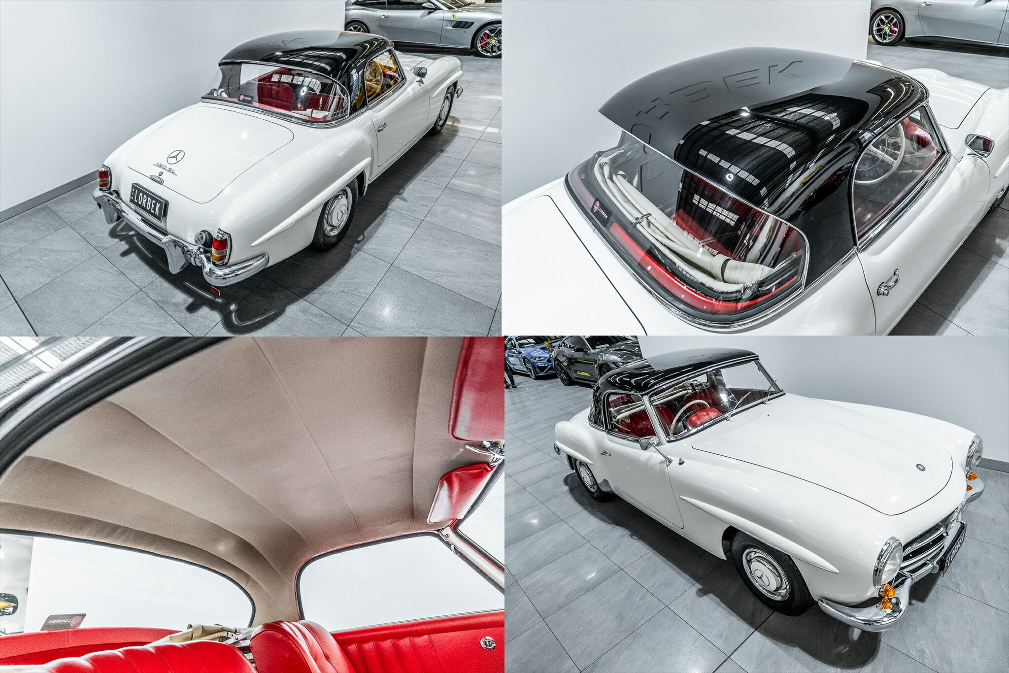 1962 MERCEDES-BENZ 190 121 SL 4 SP MANUAL 2D ROADSTER