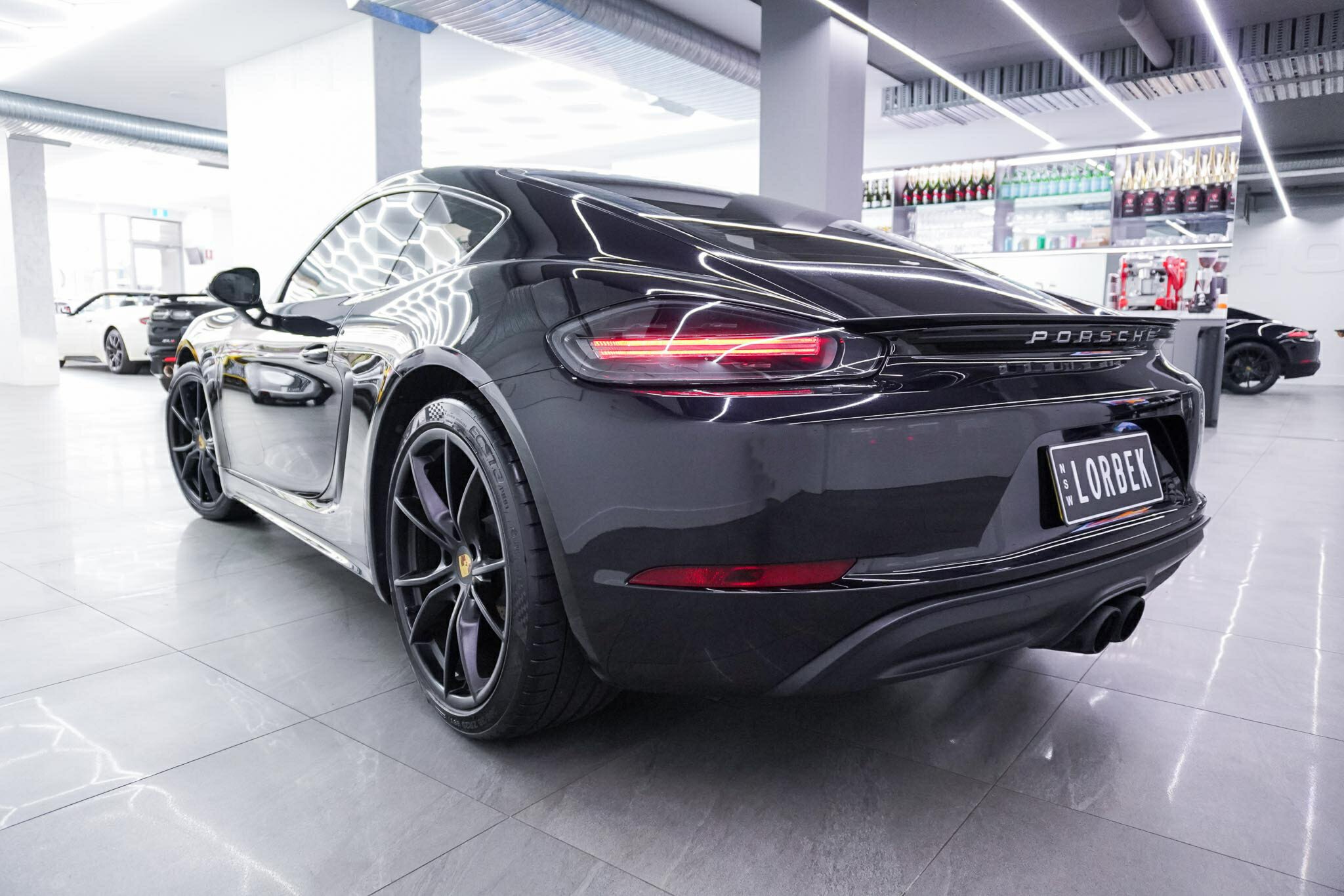 2019 PORSCHE 718 982 MY20 CAYMAN 7 SP AUTO DUAL CLUTCH SEDAN