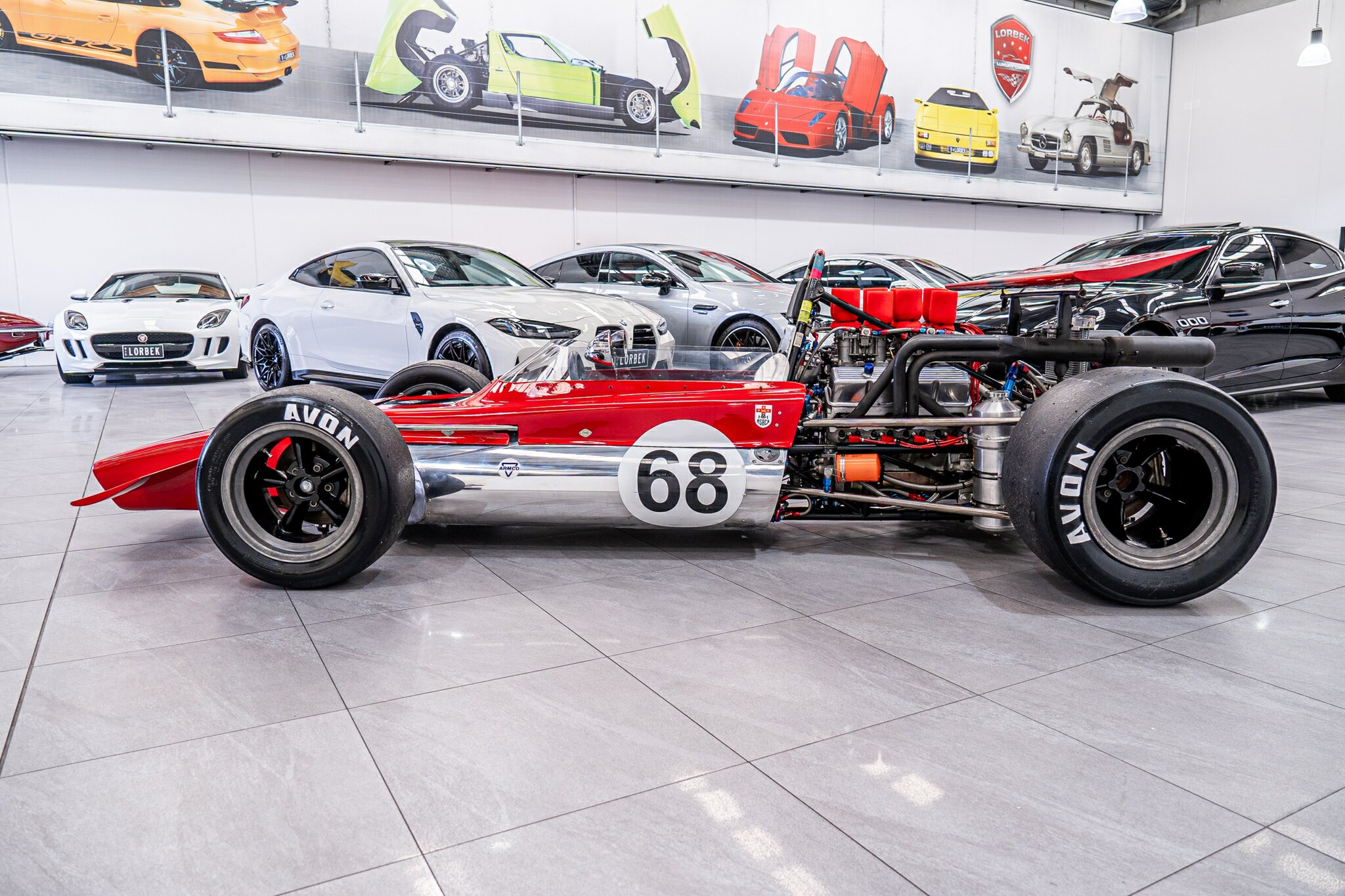 1968 McKEE F5000 MK8 5 SP MANUAL RACE CAR