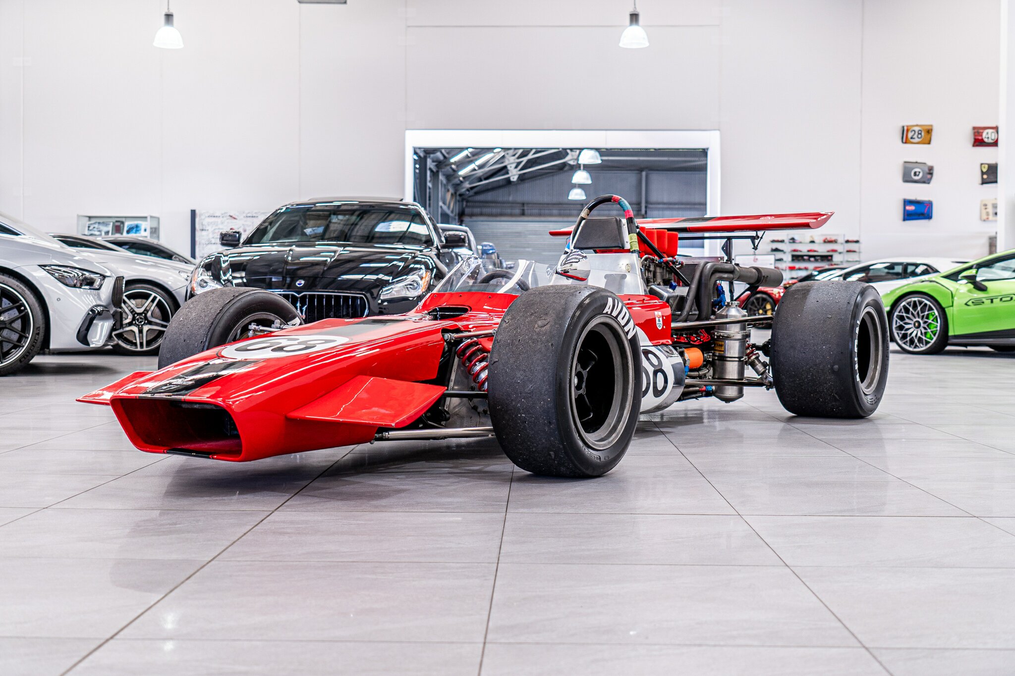 1968 McKEE F5000 MK8 5 SP MANUAL RACE CAR