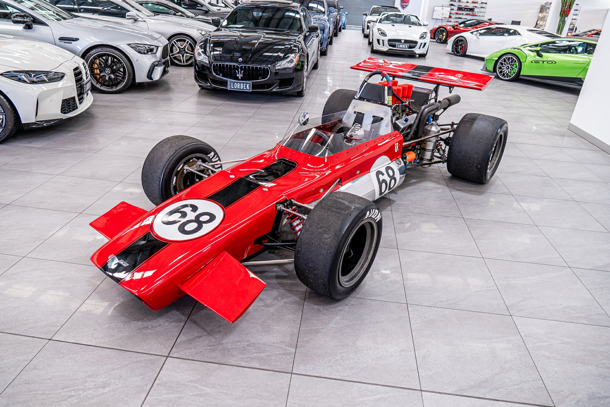 1968 McKEE F5000 MK8 5 SP MANUAL RACE CAR