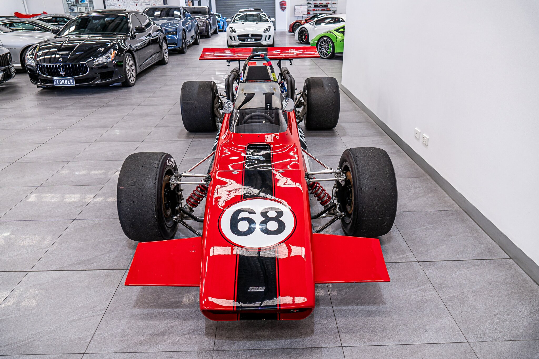 1968 McKEE F5000 MK8 5 SP MANUAL RACE CAR